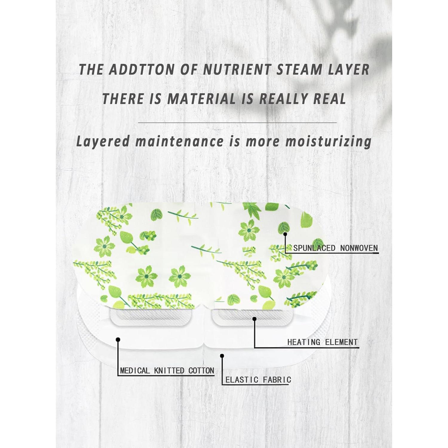 Máscara de Ojos de Vapor Desechable YuuTbiu - 9 Paquetes