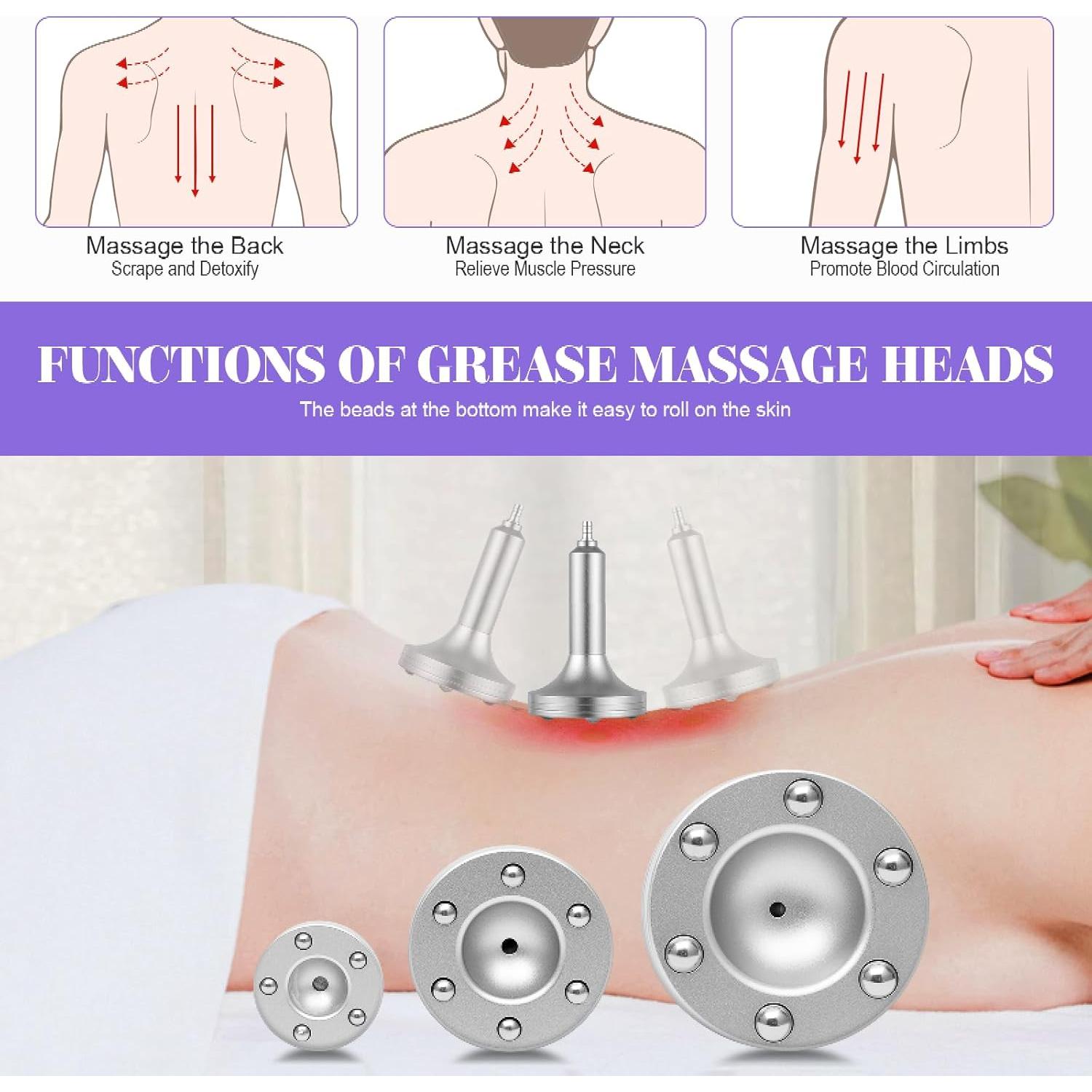 Máquina de Terapia de Vacío TFCFL - Masajeador Corporal 3 en 1