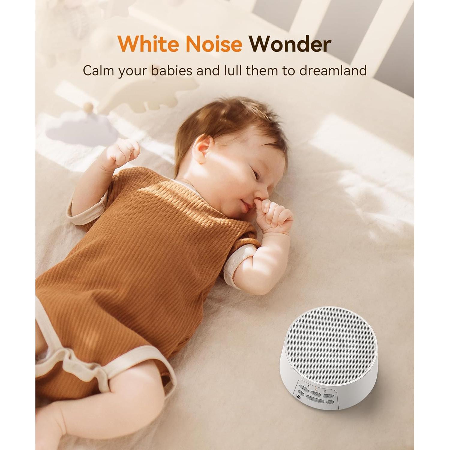 Máquina de Sonido Blanco Dreamegg D3 Pro 29 Sonidos Portátil