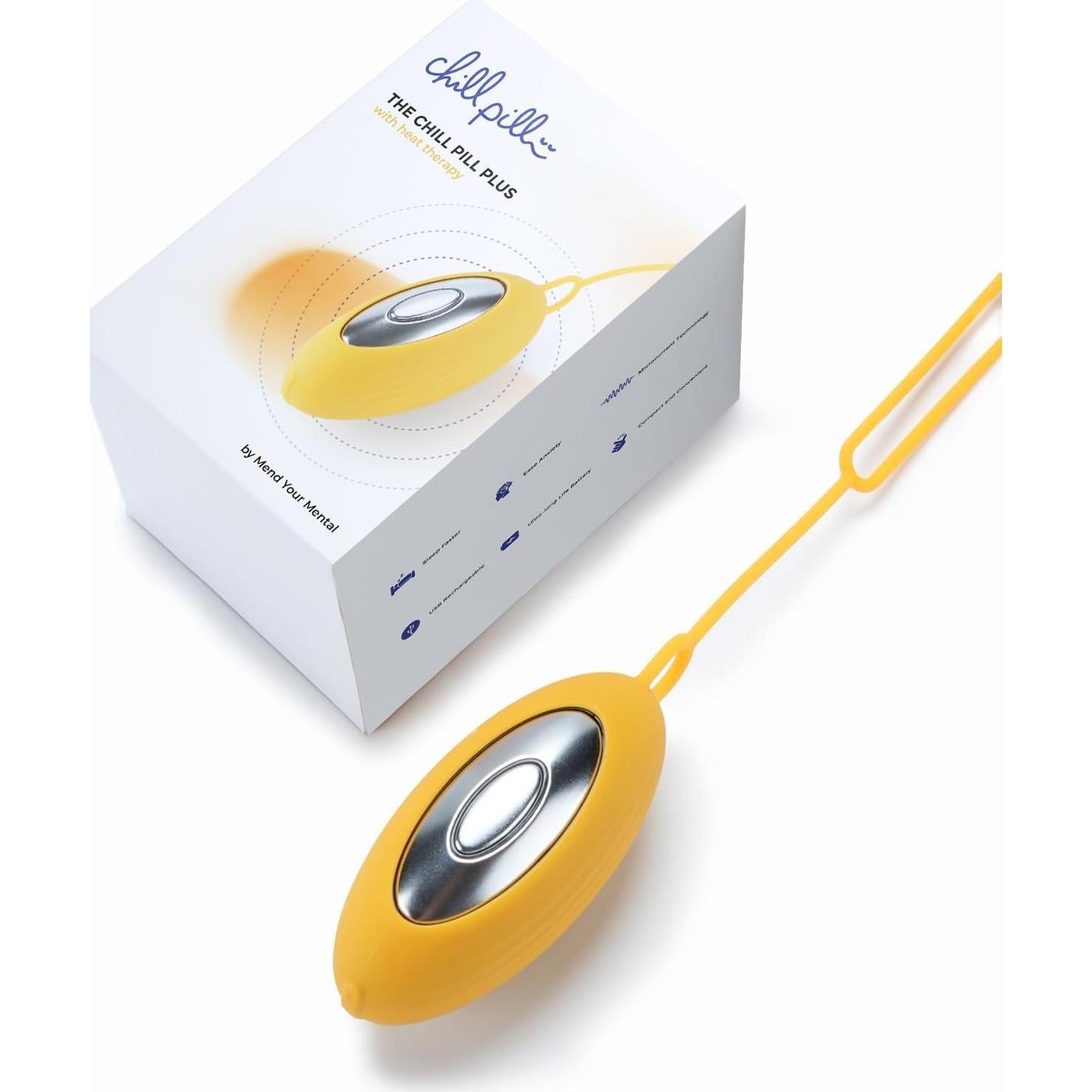 Dispositivo de Alivio del Estrés Chill Pill Plus - Calor y Electroterapia