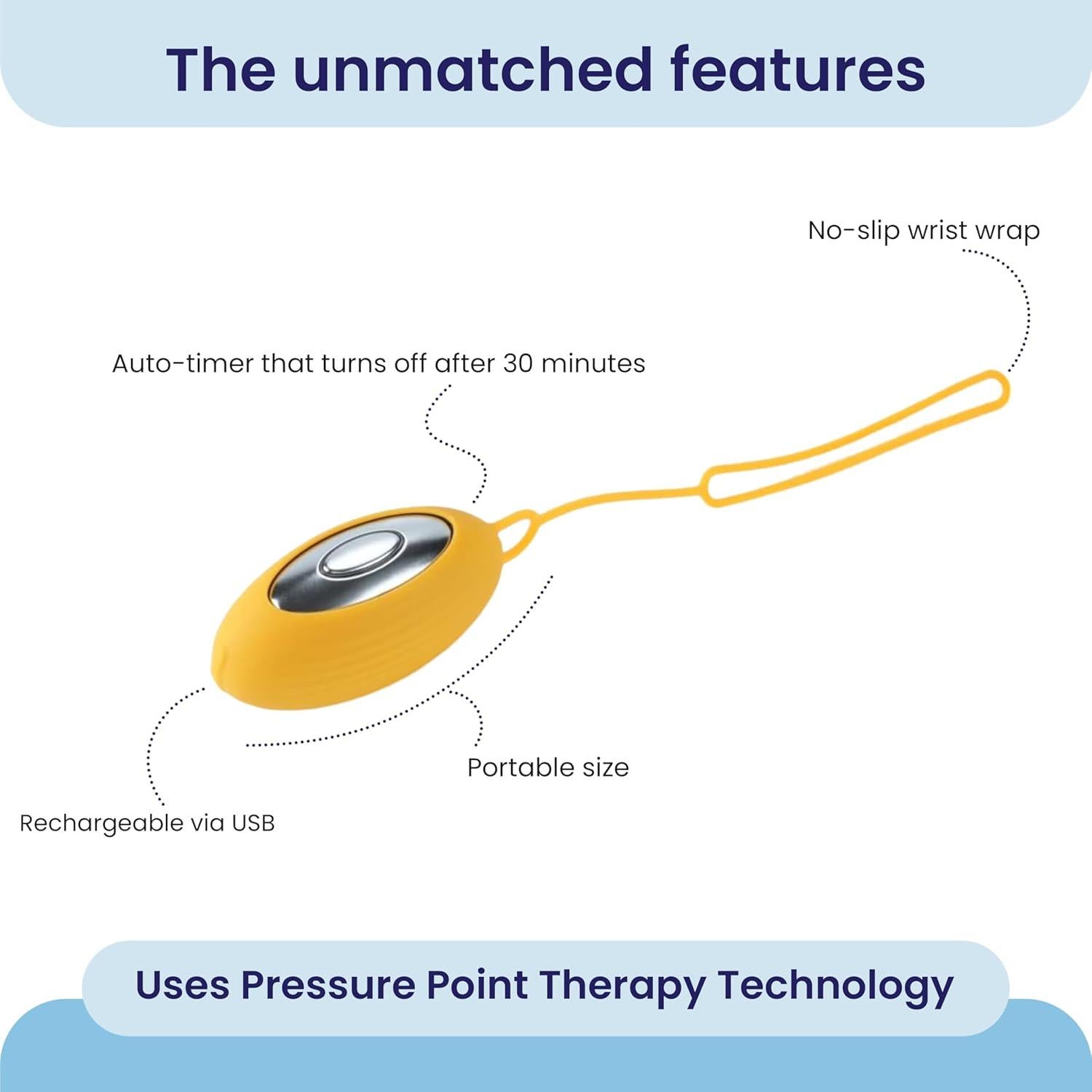 Dispositivo de Alivio del Estrés Chill Pill Plus - Calor y Electroterapia