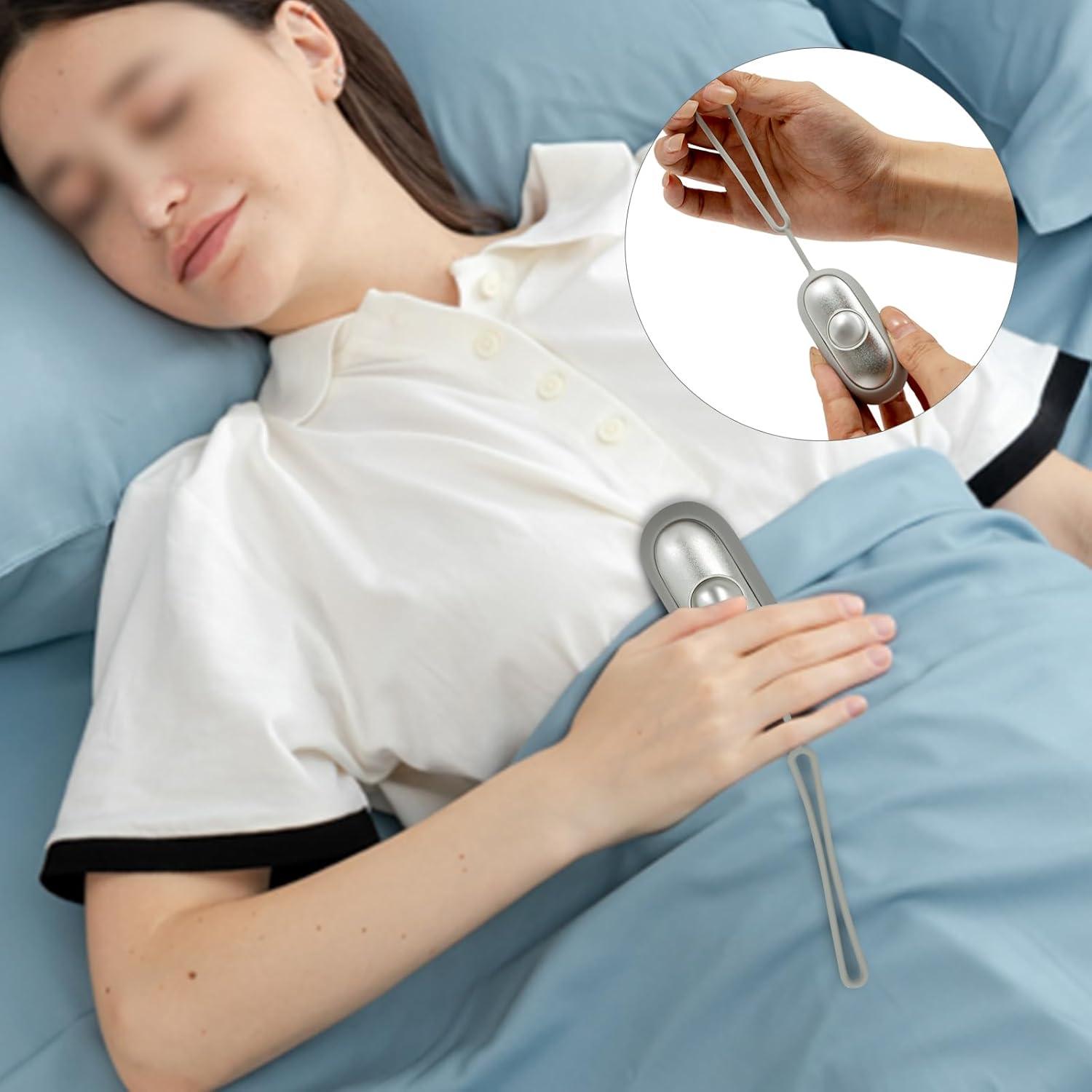 Dispositivo de Ayuda para Dormir KEPSLERYZ Portátil USB Gris