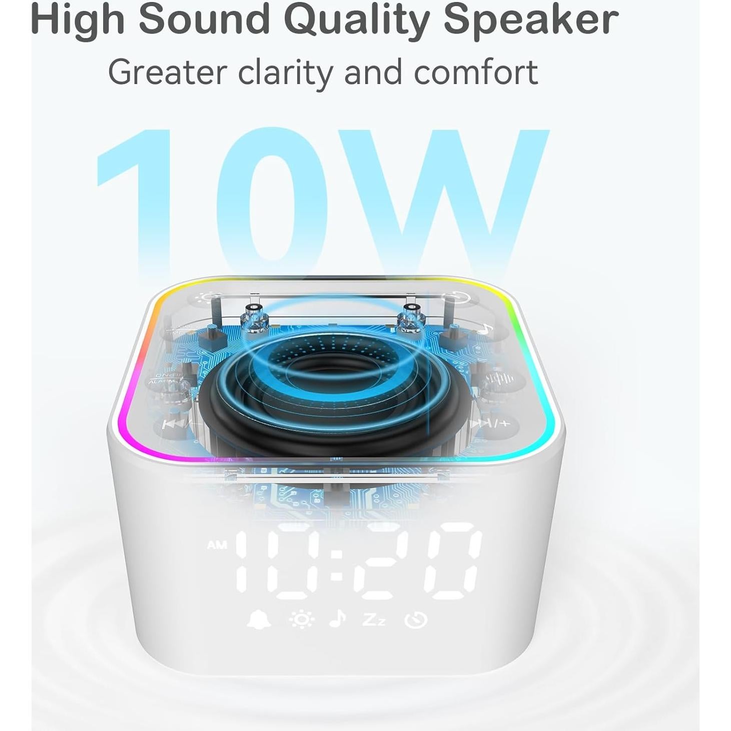 Máquina de Sonido Ruido Blanco Shenzhen SM-03 con Luz Nocturna