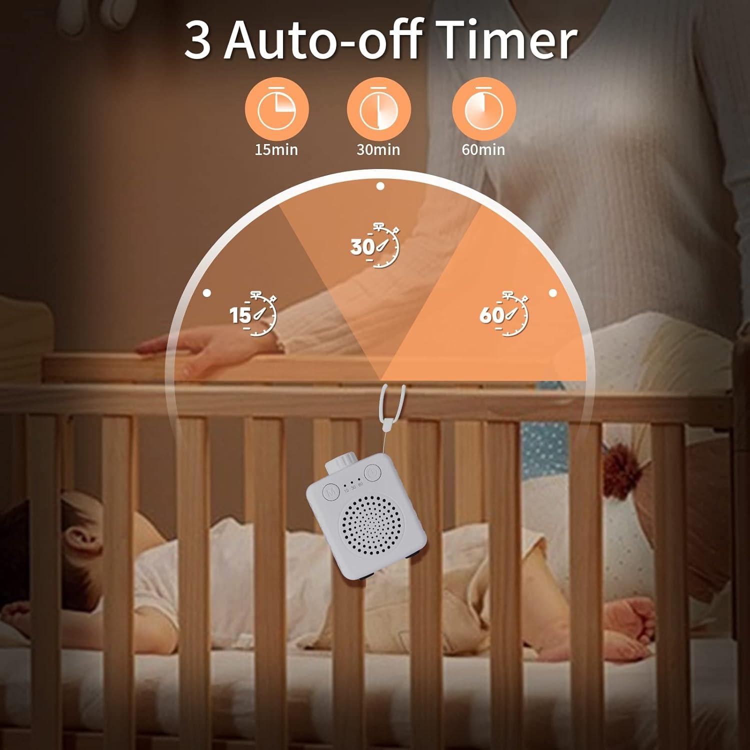 Máquina de Sonido Blanco Fansbe A3 Portátil 20 Sonidos