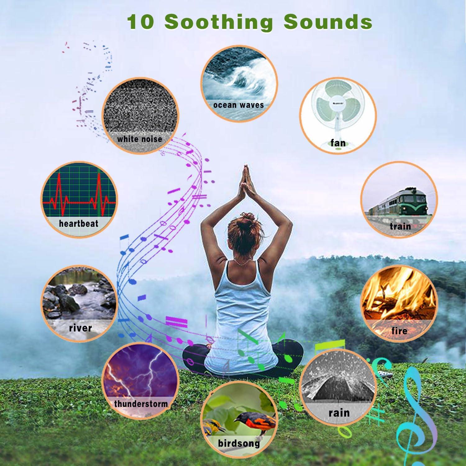 Difusor de Aceites Esenciales y Ruido Blanco Liatunou 300ml