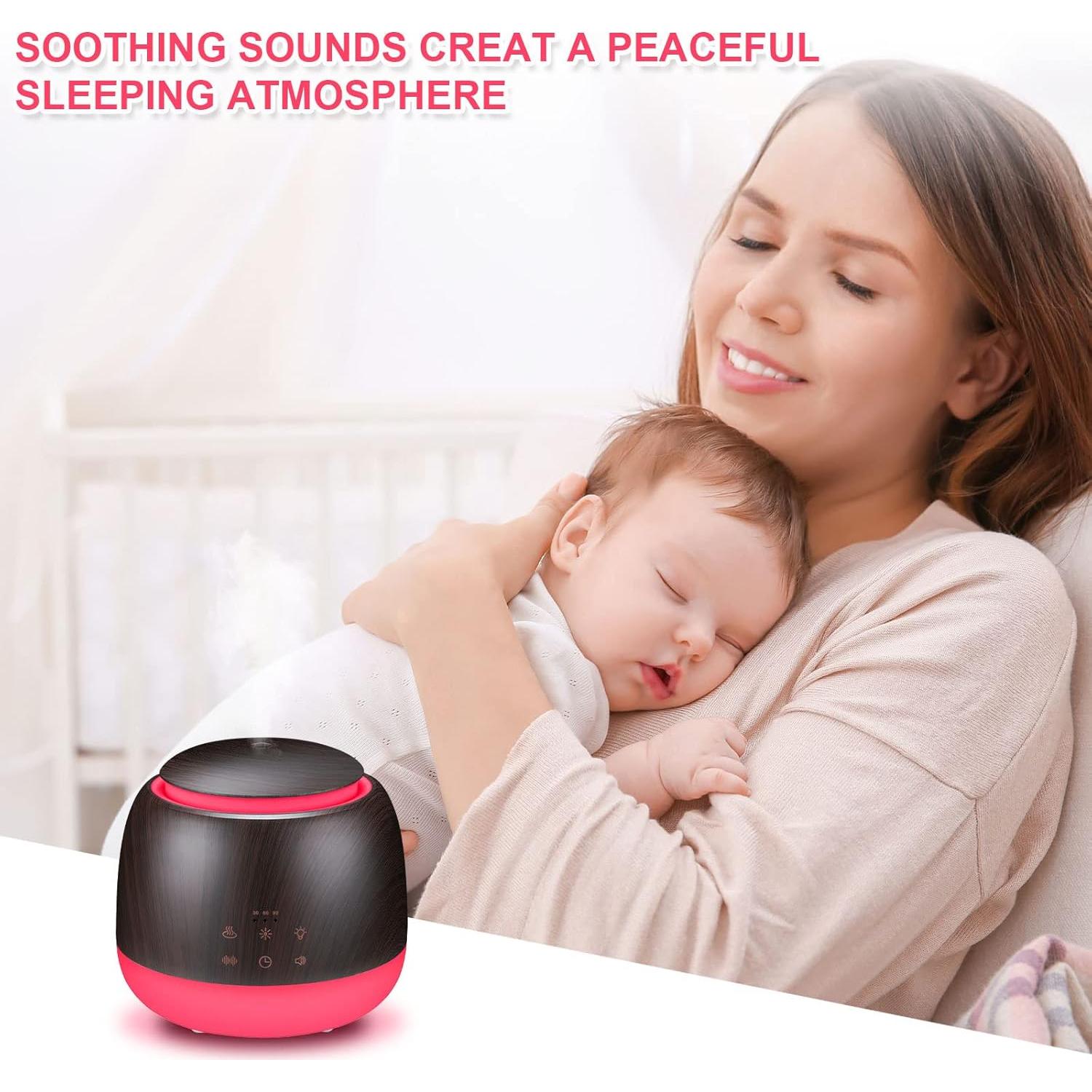 Difusor de Aceites Esenciales y Ruido Blanco Liatunou 300ml