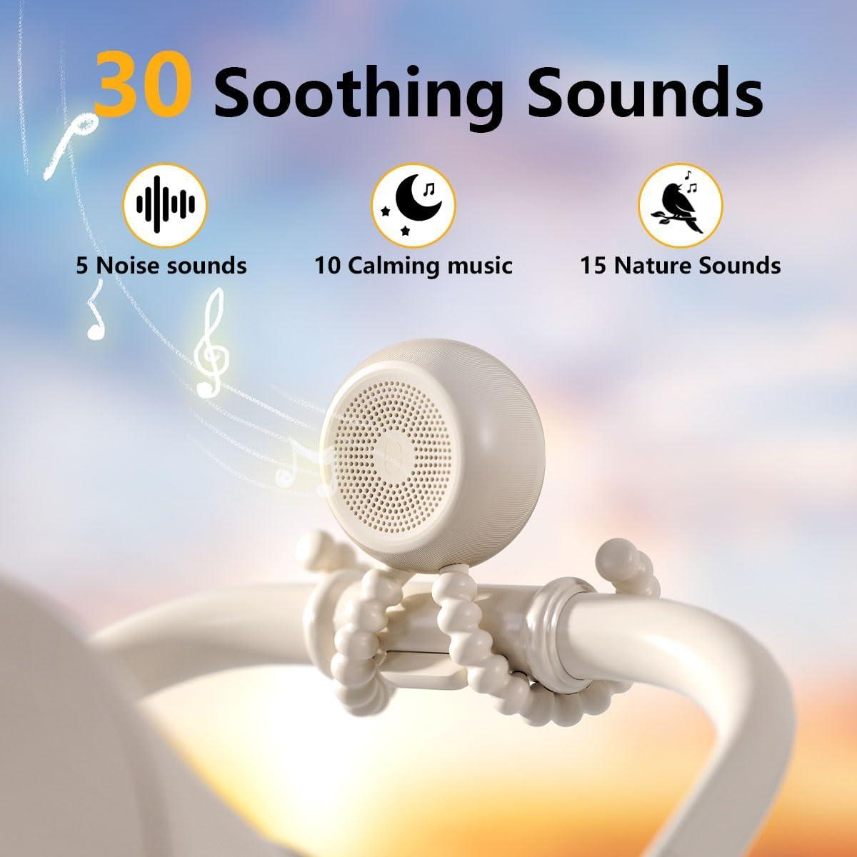 Máquina de Sonido Portátil Easysleep con 30 Sonidos Relajantes