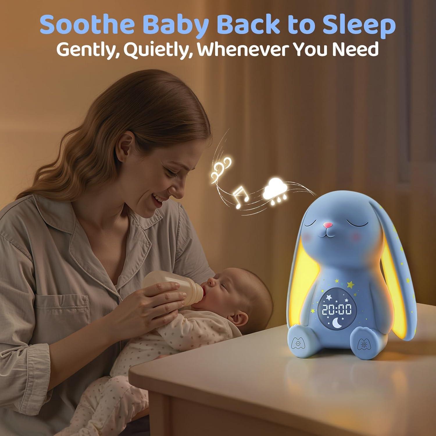 Máquina de Sonido Blanco MeWaii para Bebés con Luz Nocturna