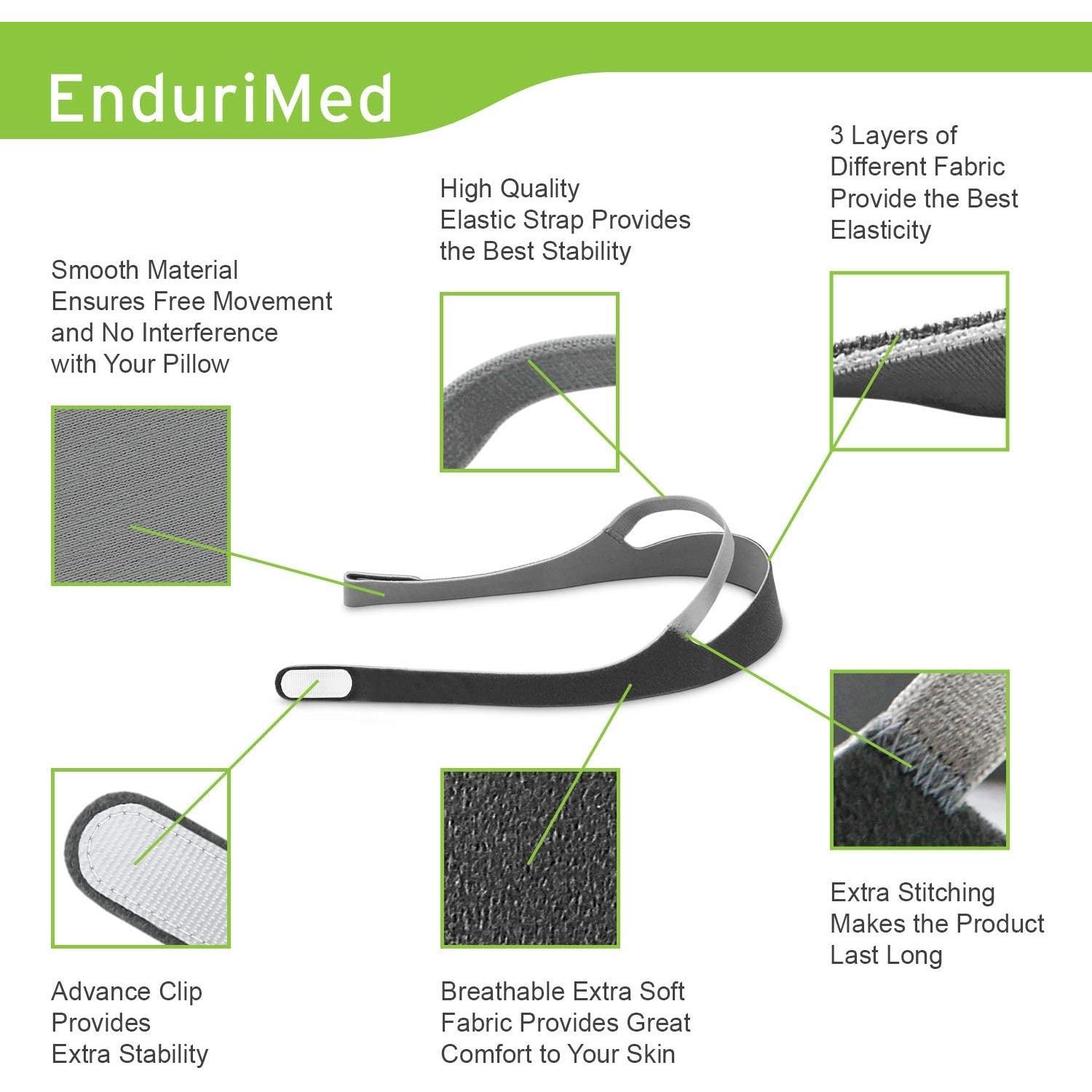 Correa de Cabeza CPAP Dreamwear Endurimed Ajustable 25.4cm