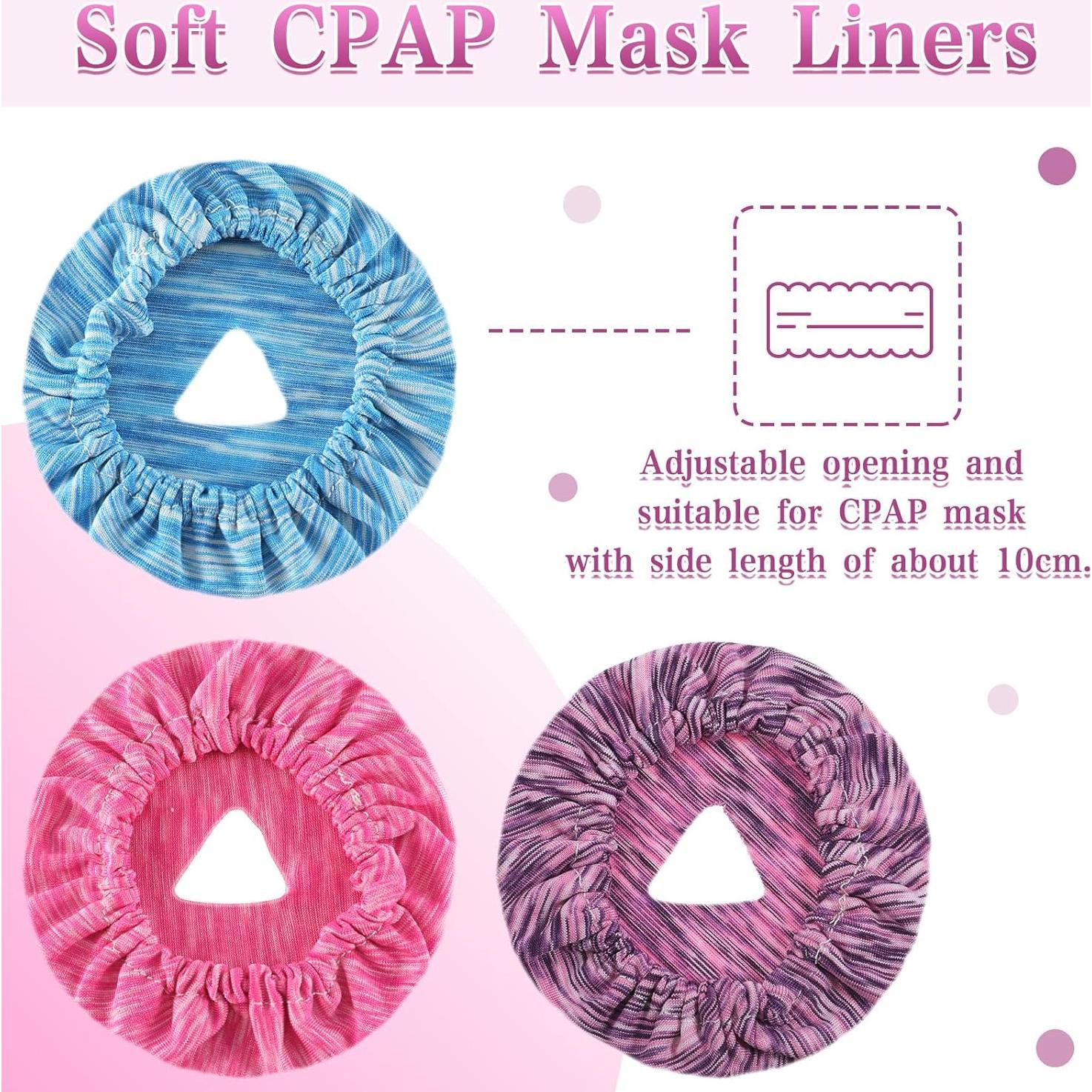 Forros de Máscara CPAP Tudomro - 6 Paquetes Suaves y Reutilizables