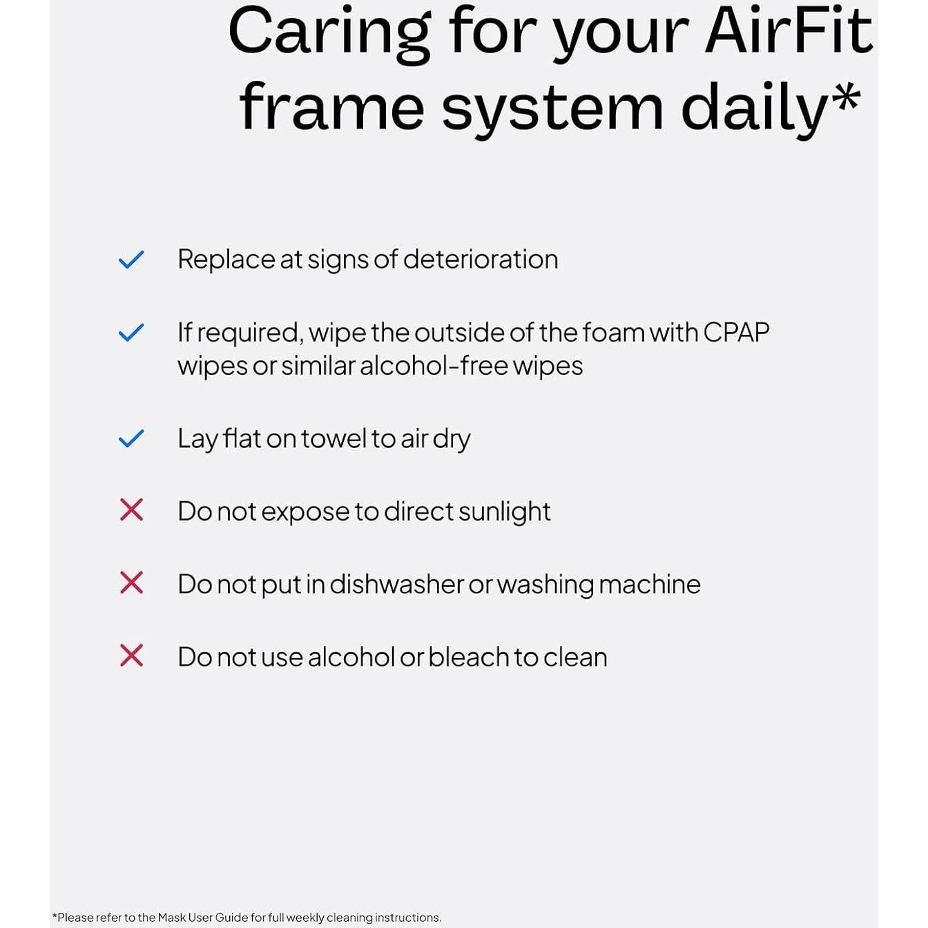 Sistema de Marco CPAP ResMed AirFit F30i - Grande - Sin Arnés