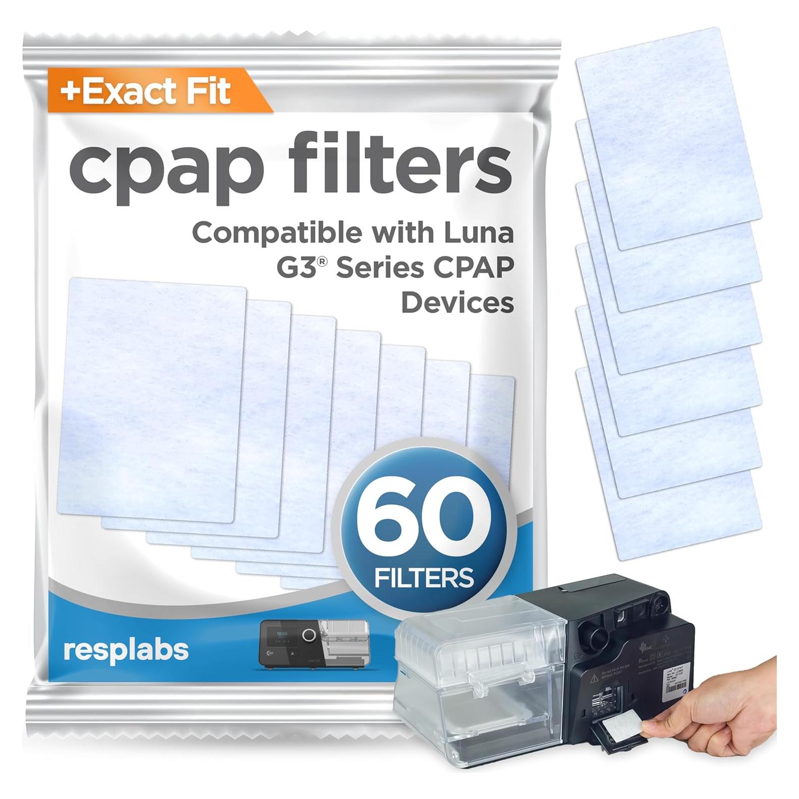 Filtros CPAP Resplabs para React Health Luna G3 - 60 Unidades