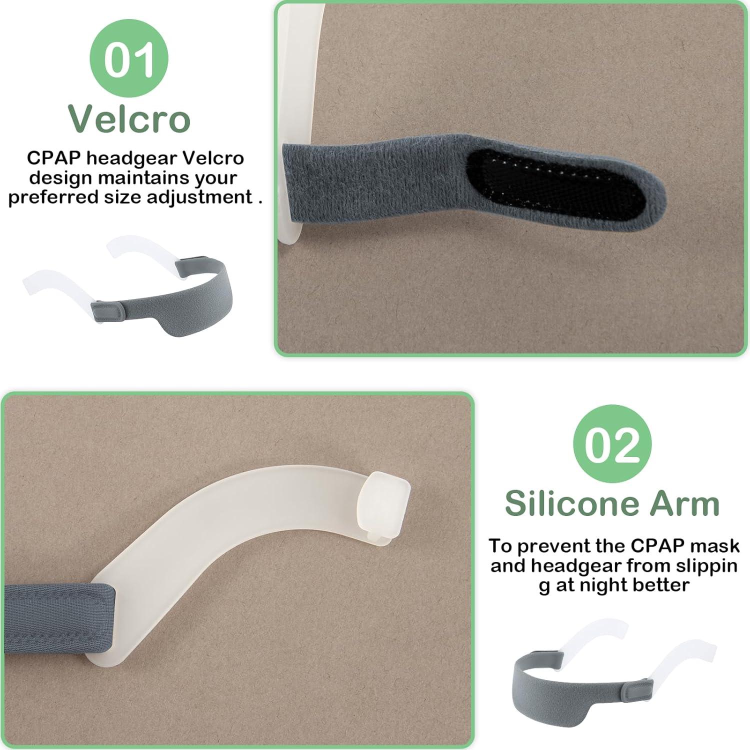 Cabezal CPAP Ajustable JFHNMLW para Airfit N30i/P30i - Gel Transpirable