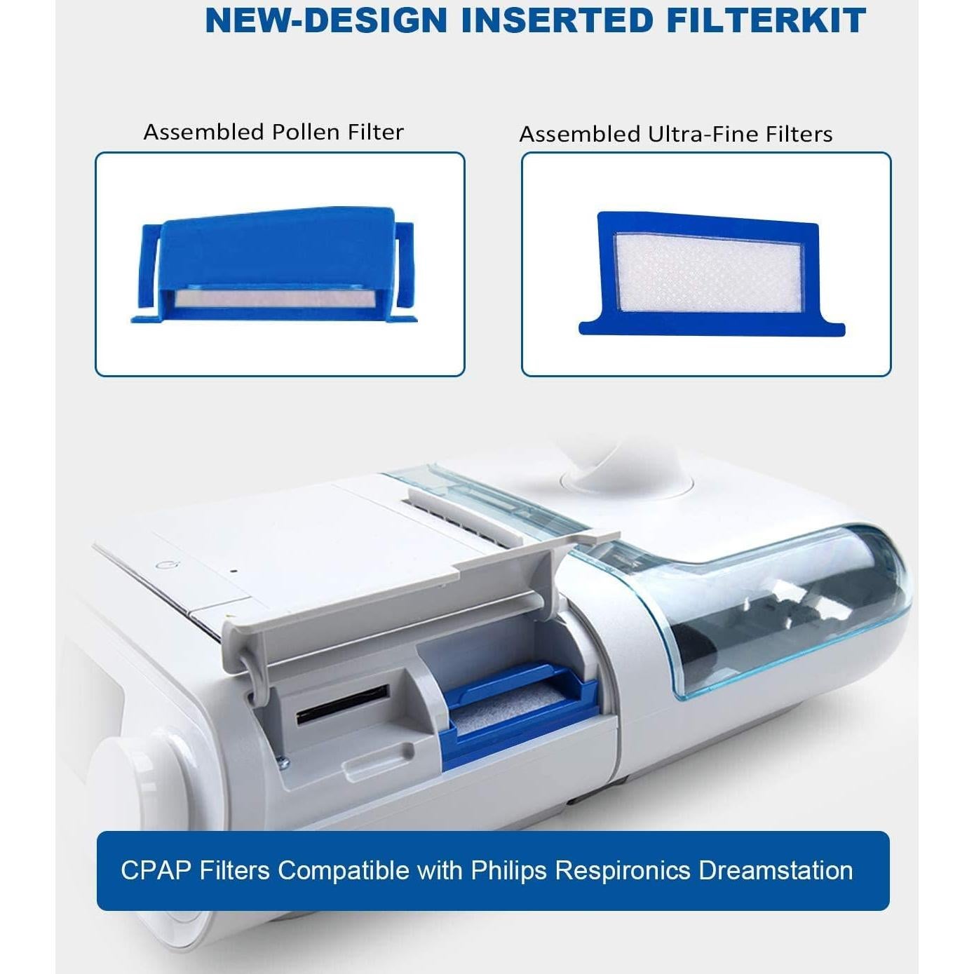 Filtros Reutilizables CPAP Sunset Healthcare para DreamStation