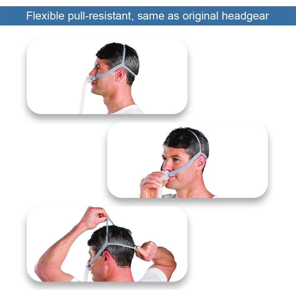 Correas de repuesto Iduola para máscara ResMed Airfit P10 - 2 unidades