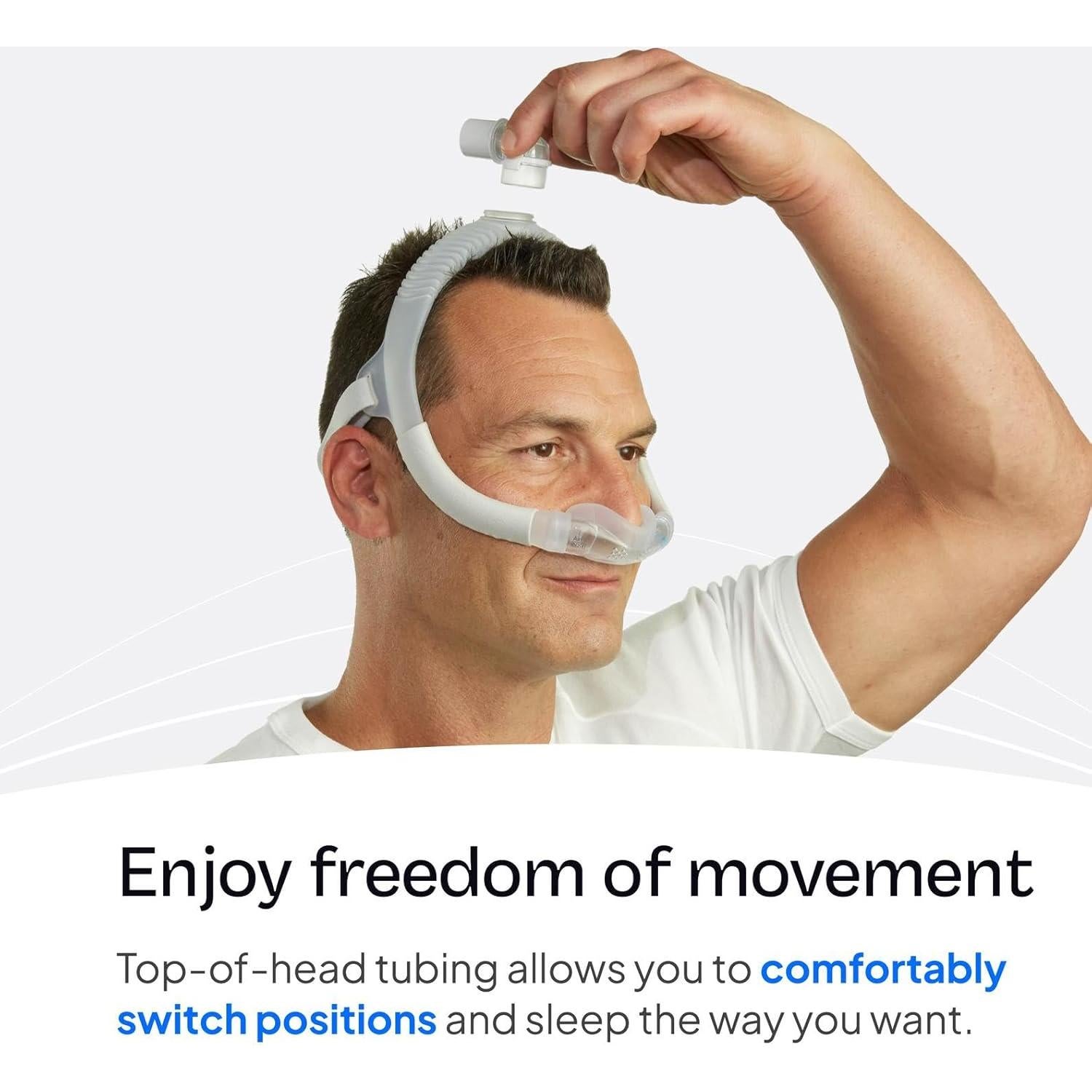 Sistema de Marco Pequeño ResMed AirFit N30i - Codo y Almohadilla Nasal