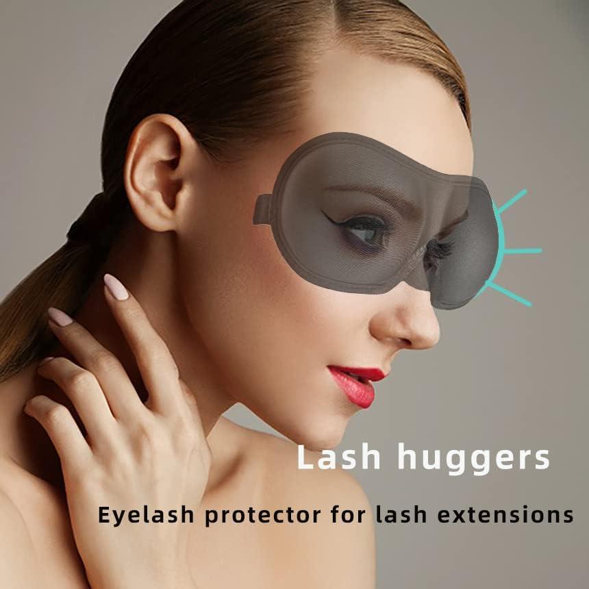 Máscara Ocular 3D Reebent para Dormir Lavable - Negro