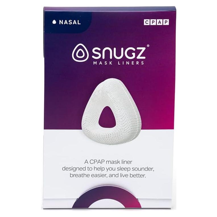 Forros de Máscara Nasal Snugz - Lavables, Talla Única, Paquete de 2
