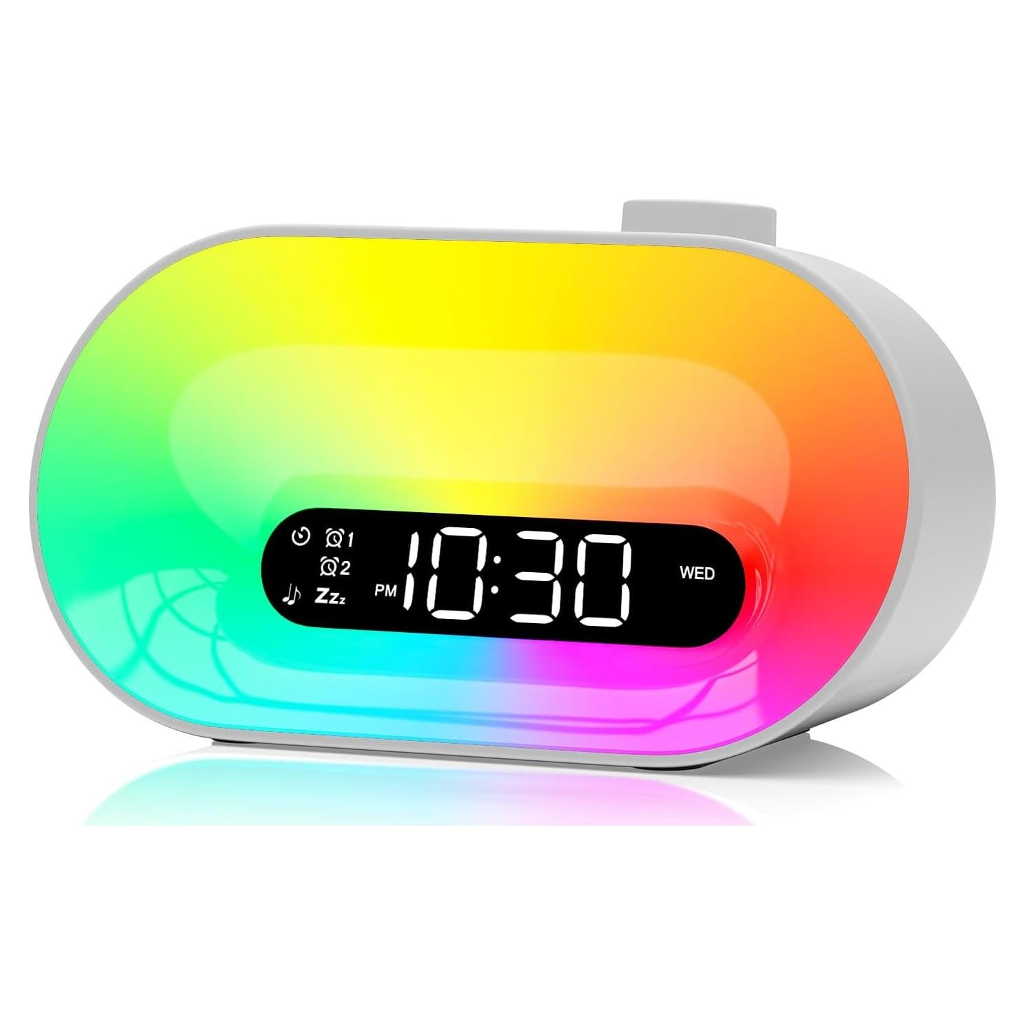 Máquina de Sonido Ruido Blanco APUZOM BL10 con Reloj Despertador