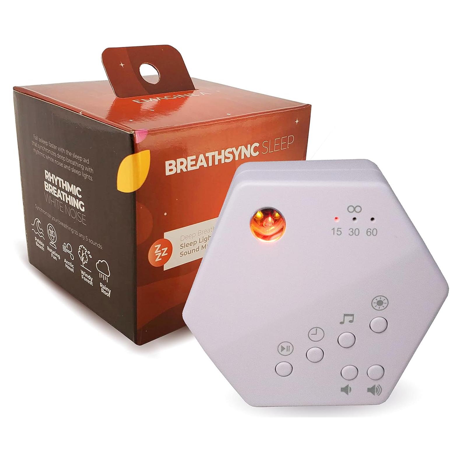 Proyector de Luz y Sonido emagine A Breathsync para Dormir