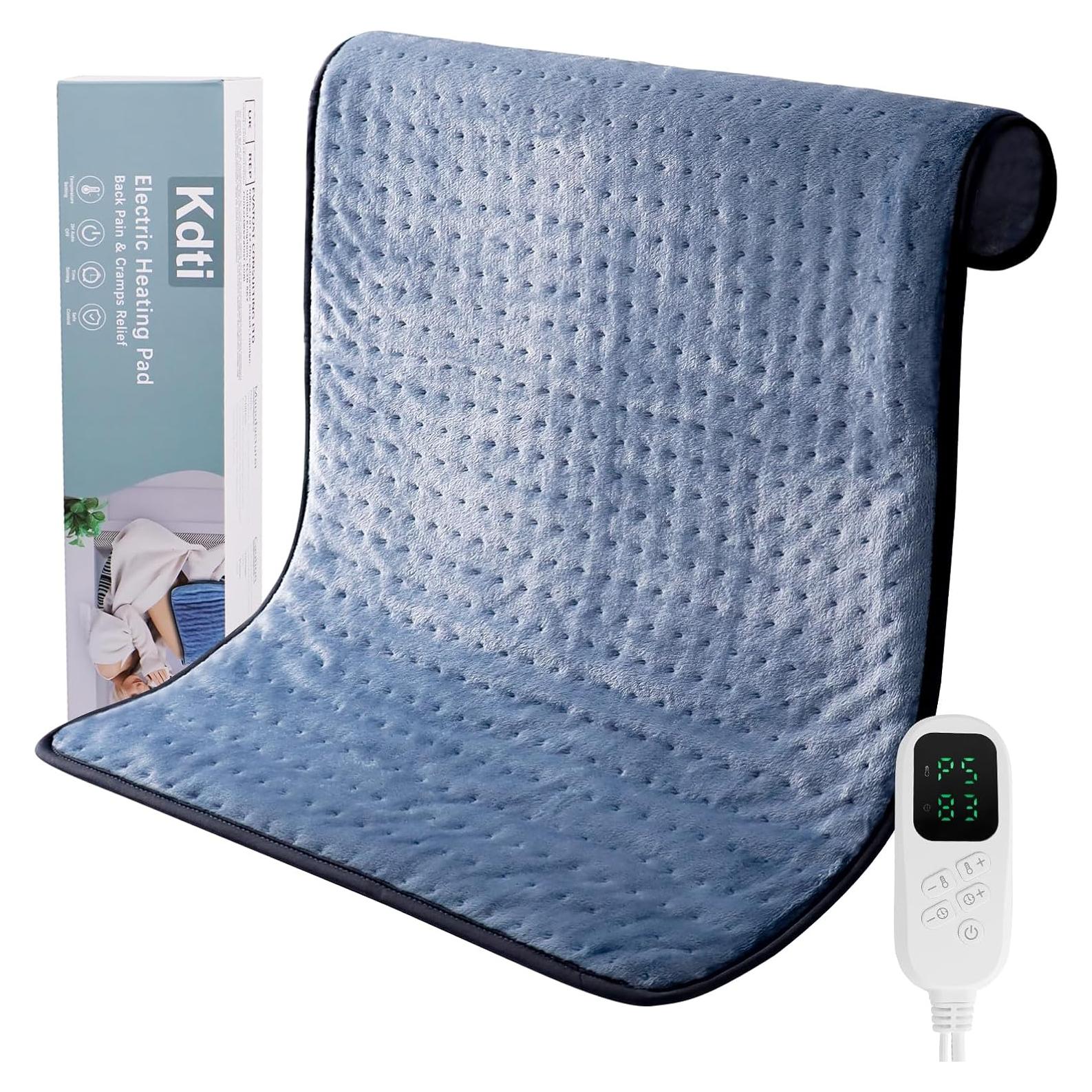 Almohadilla Térmica Kdti 61x81cm 6 Niveles Calor Lavable