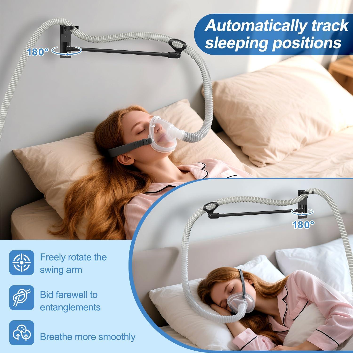 Soporte Articulado para Manguera CPAP KAEDLEY - Mejora Sueño