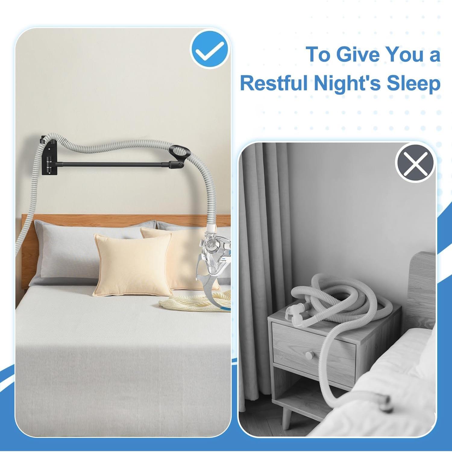 Soporte Articulado para Manguera CPAP KAEDLEY - Mejora Sueño