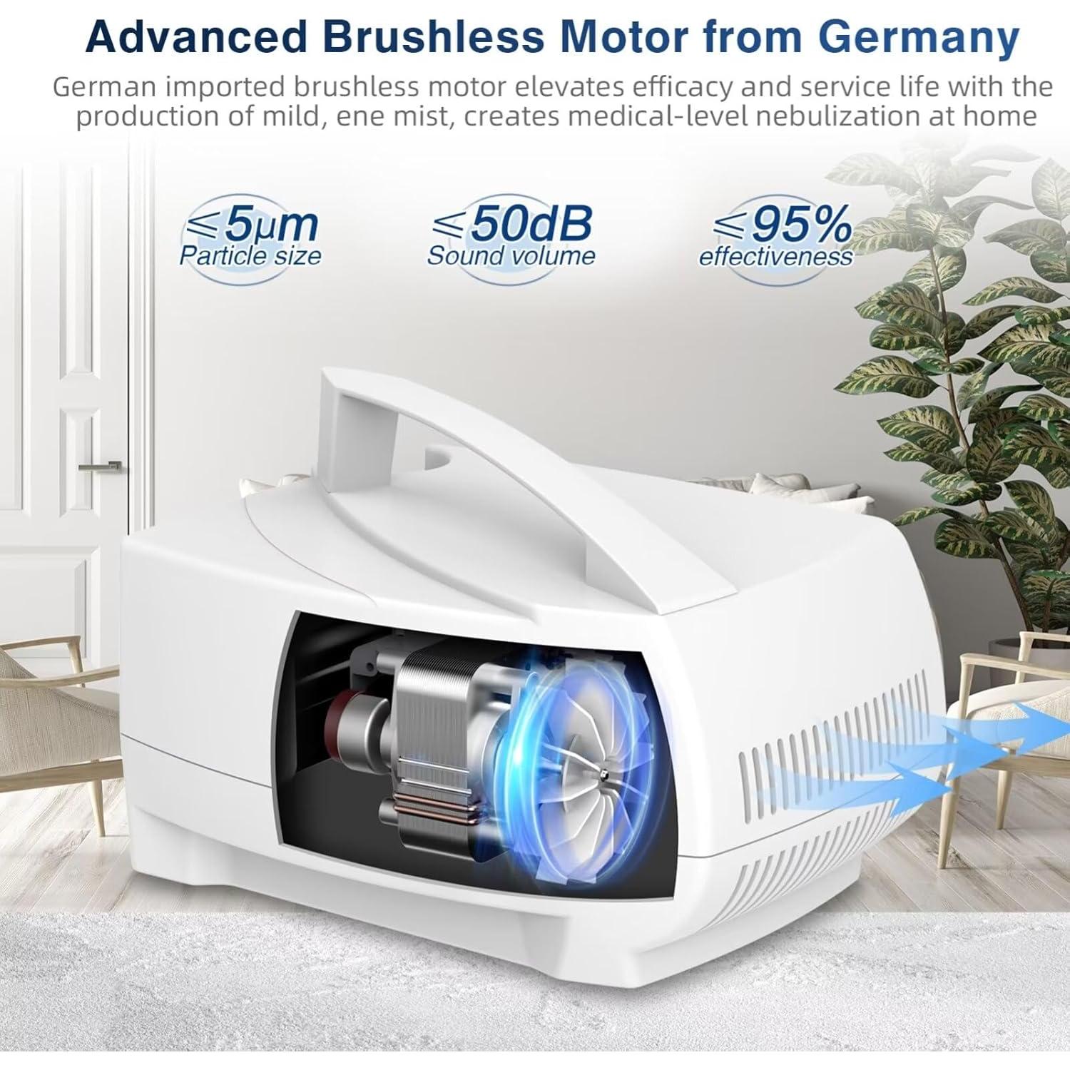 Nebulizador OWAREY para Adultos y Niños - Máquina de Nebulización Eficiente