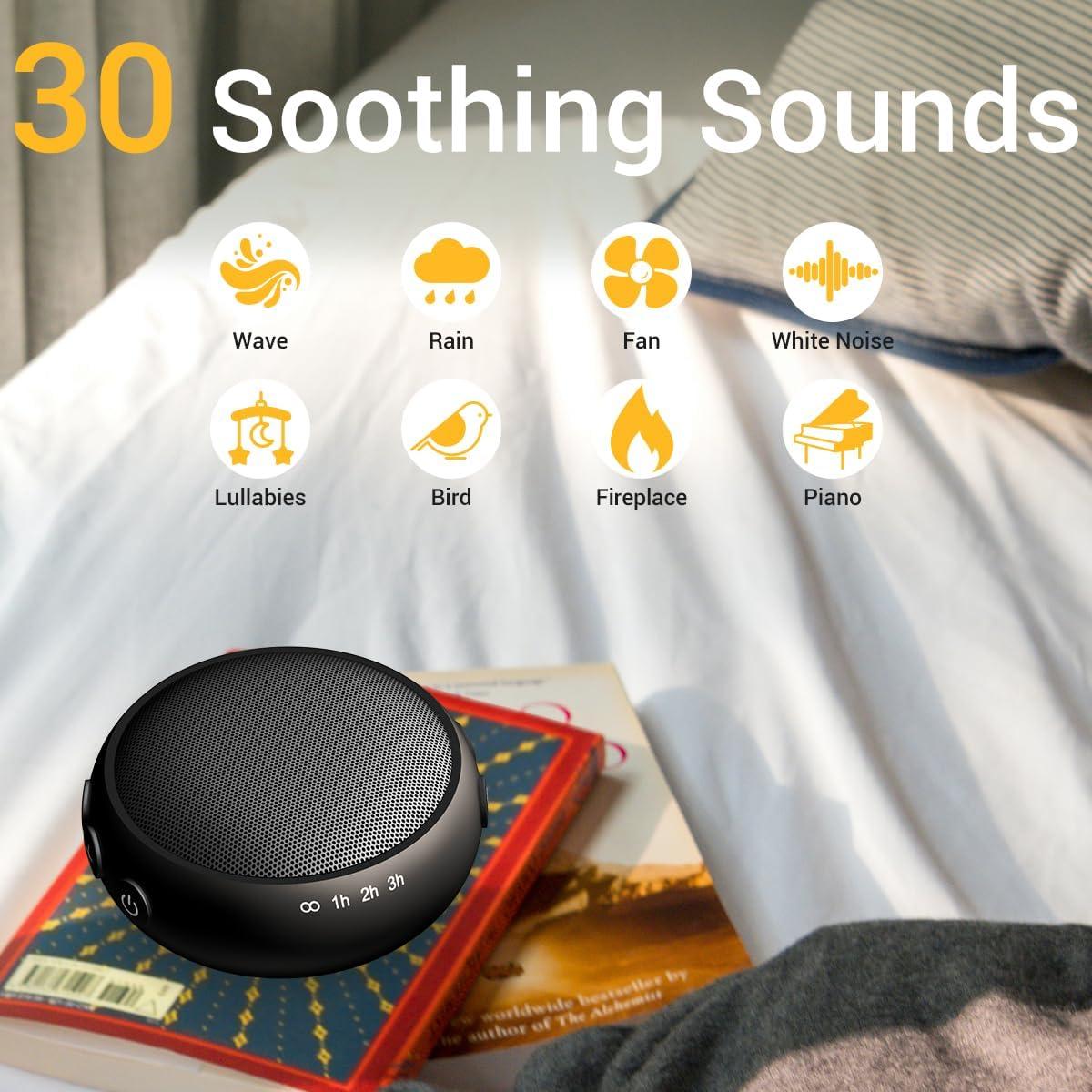 Máquina de Sonido SoundMe SM-U1 con 30 Sonidos Naturales