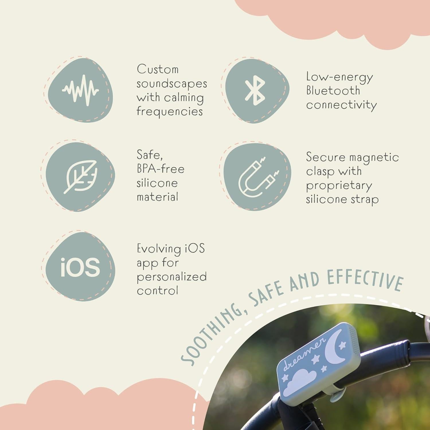 Máquina de Sonido Dreamer Kingsland Lab - Portátil Salvia