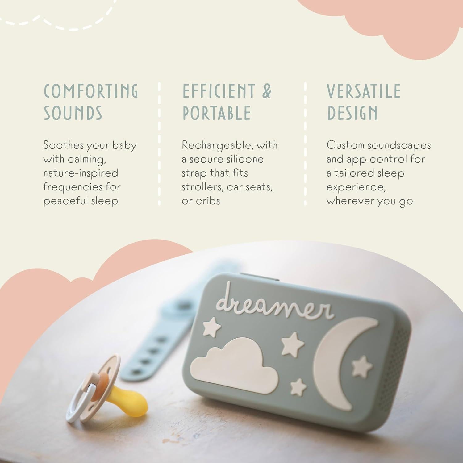 Máquina de Sonido Dreamer Kingsland Lab - Portátil Salvia