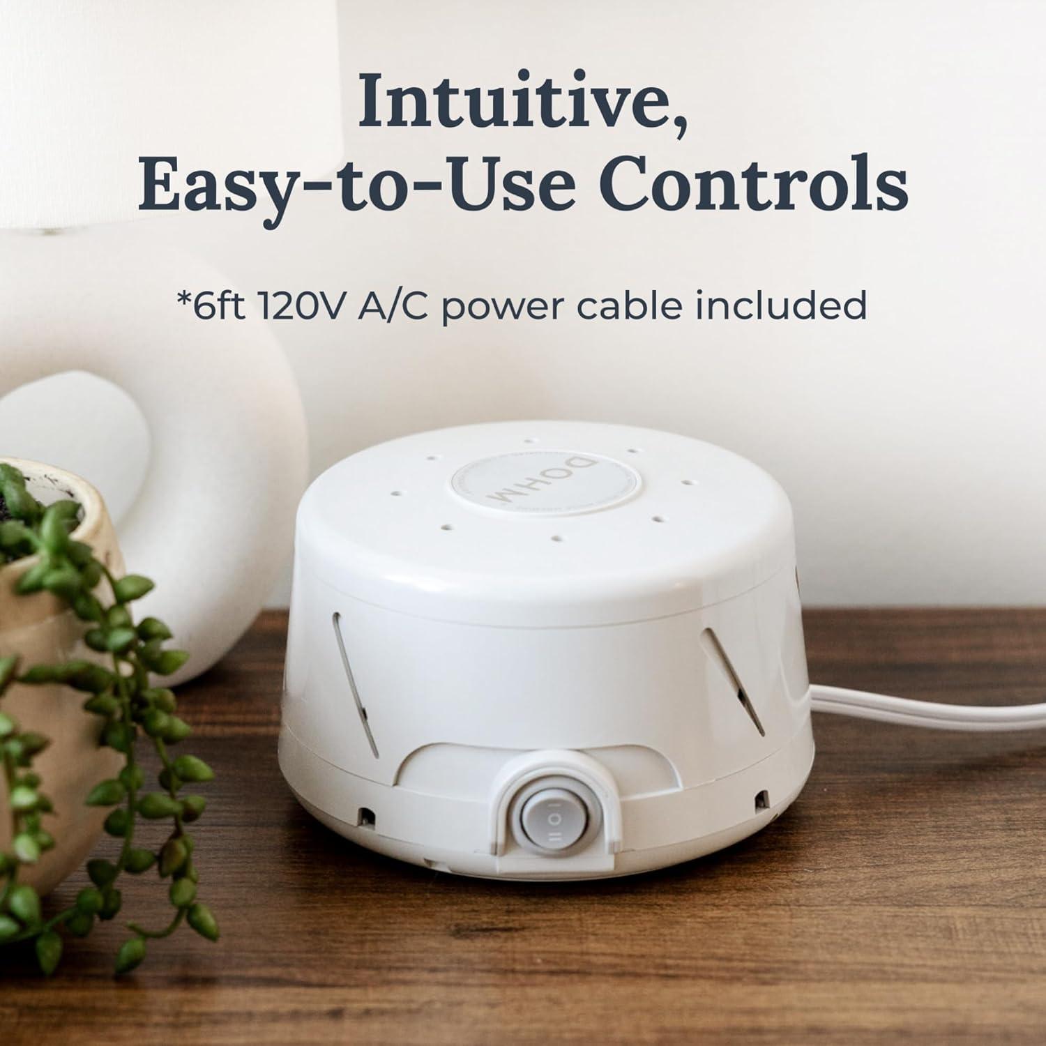 Máquina de Ruido Blanco Yogasleep Dohm Clásico con Funda