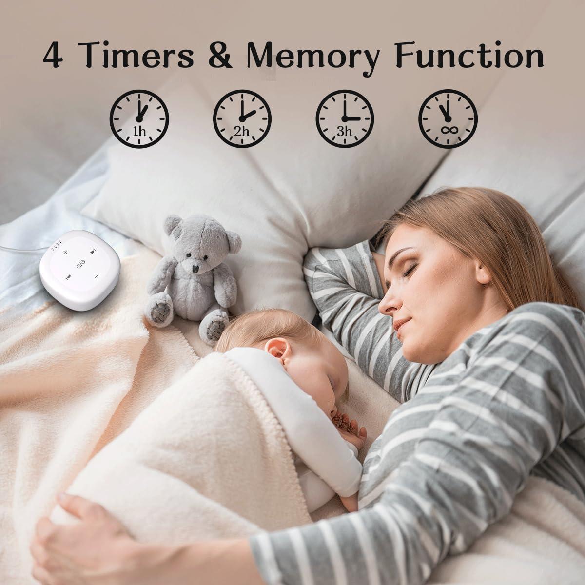 Máquina de Sonido Hushing HWN-V2 con 30 Sonidos Relajantes