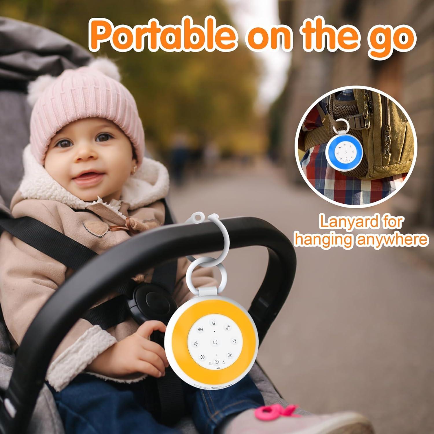 Máquina de Sonido de Ruido Blanco XYNGU Portátil 24 Sonidos