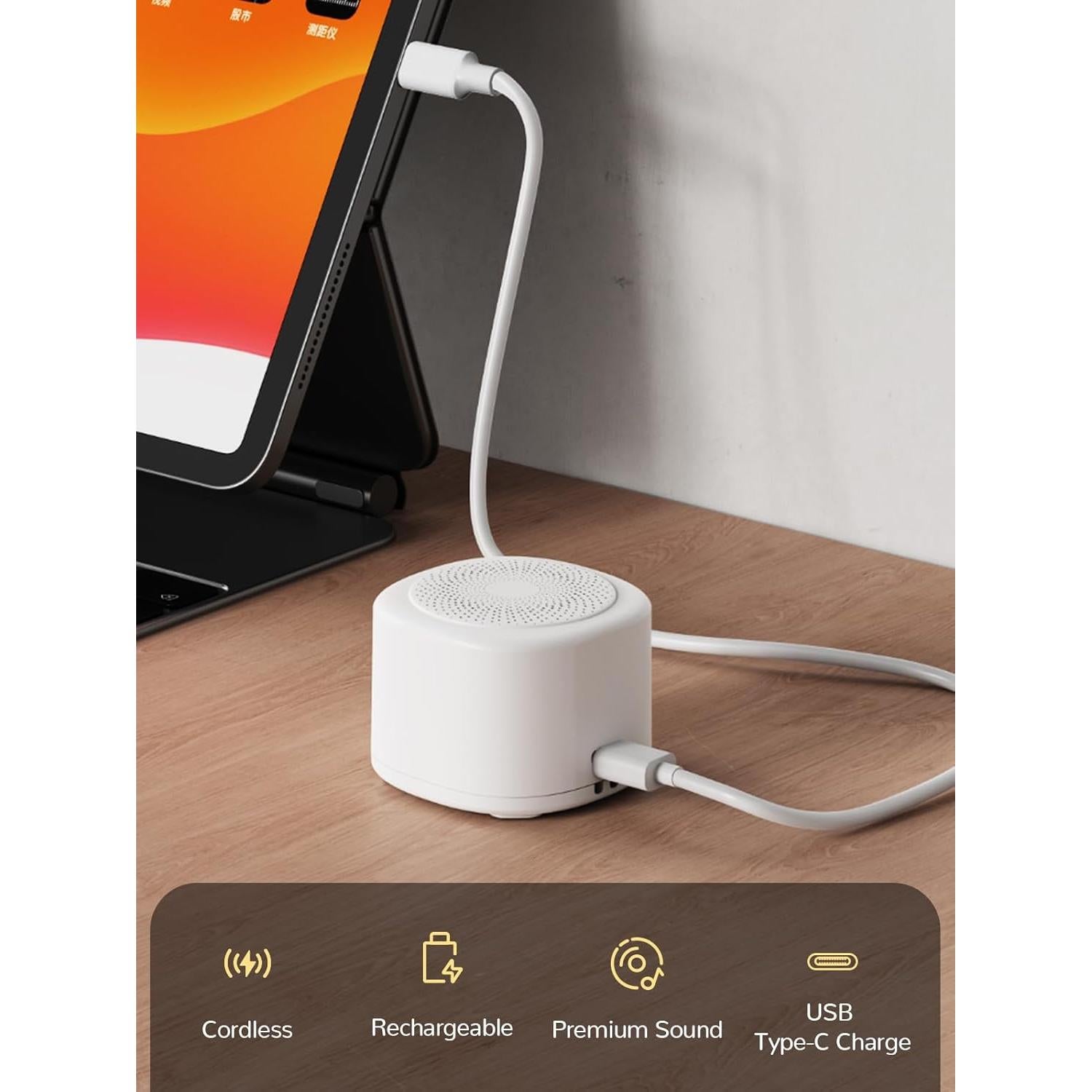 Máquina de Sonido Blanco Dearan para Bebé y Adulto - Mini Portátil