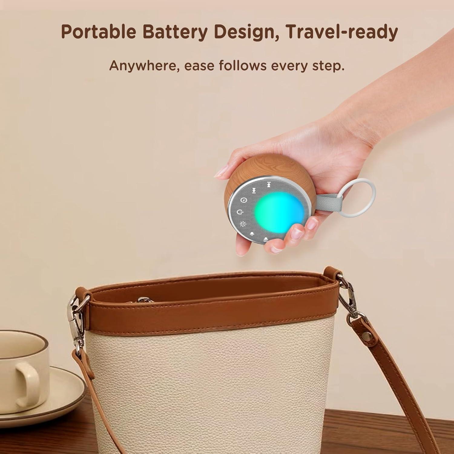 Máquina de Sonido Peakeep MHP6090 Portátil con Luz RGB