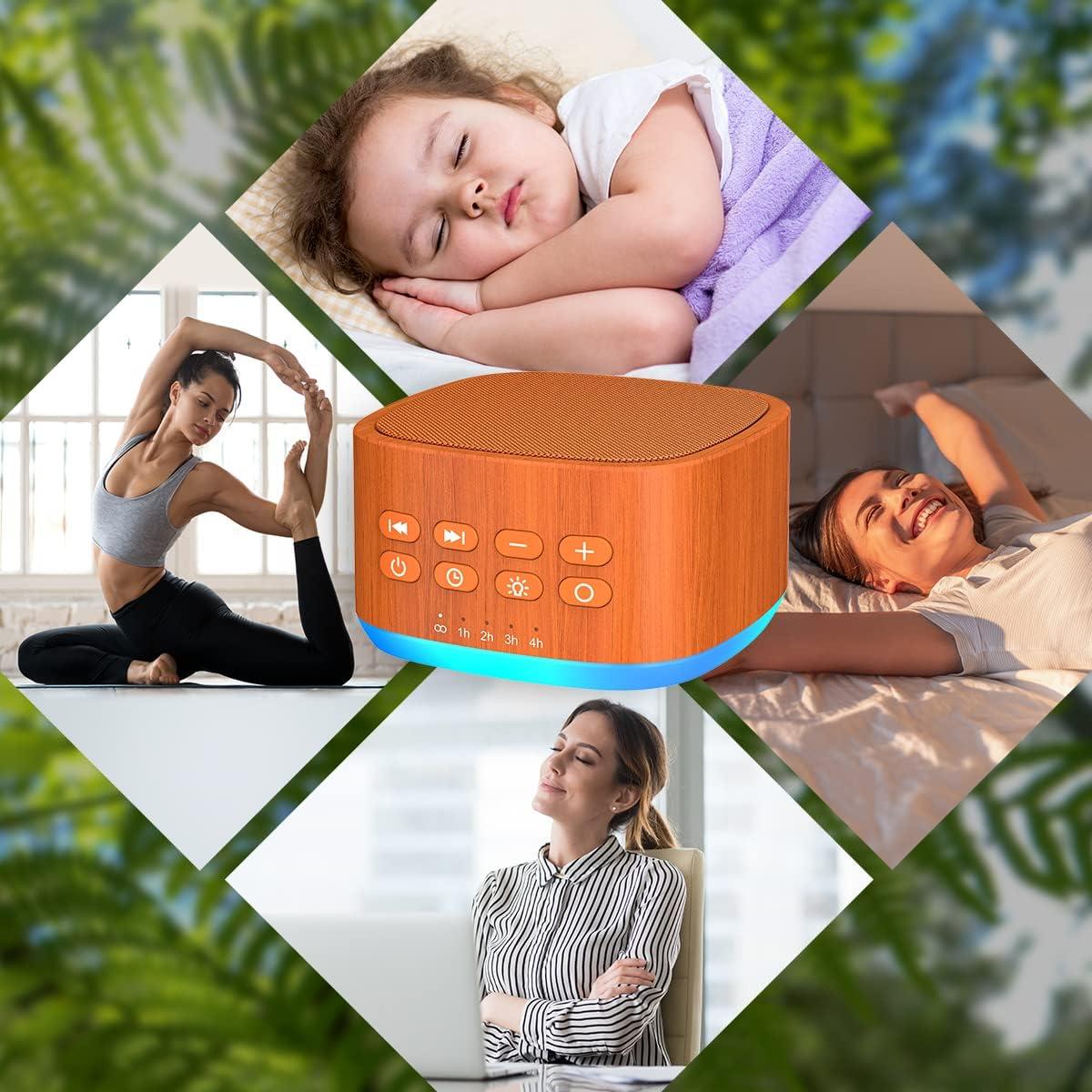 Máquina de Ruido Blanco Magicteam SB-3 con 25 Sonidos y 10 Luces