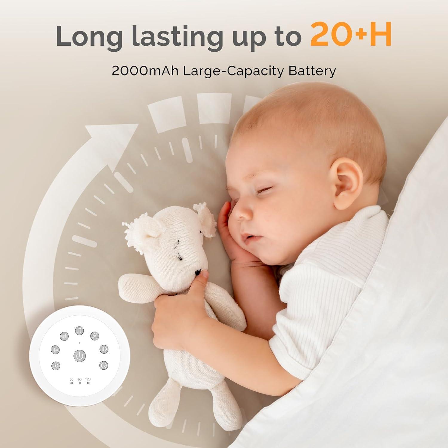 Máquina de Sonido MelodySusie con 31 Sonidos y Luz Nocturna