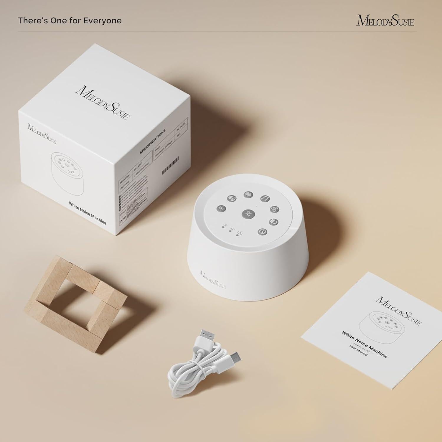 Máquina de Sonido MelodySusie con 31 Sonidos y Luz Nocturna