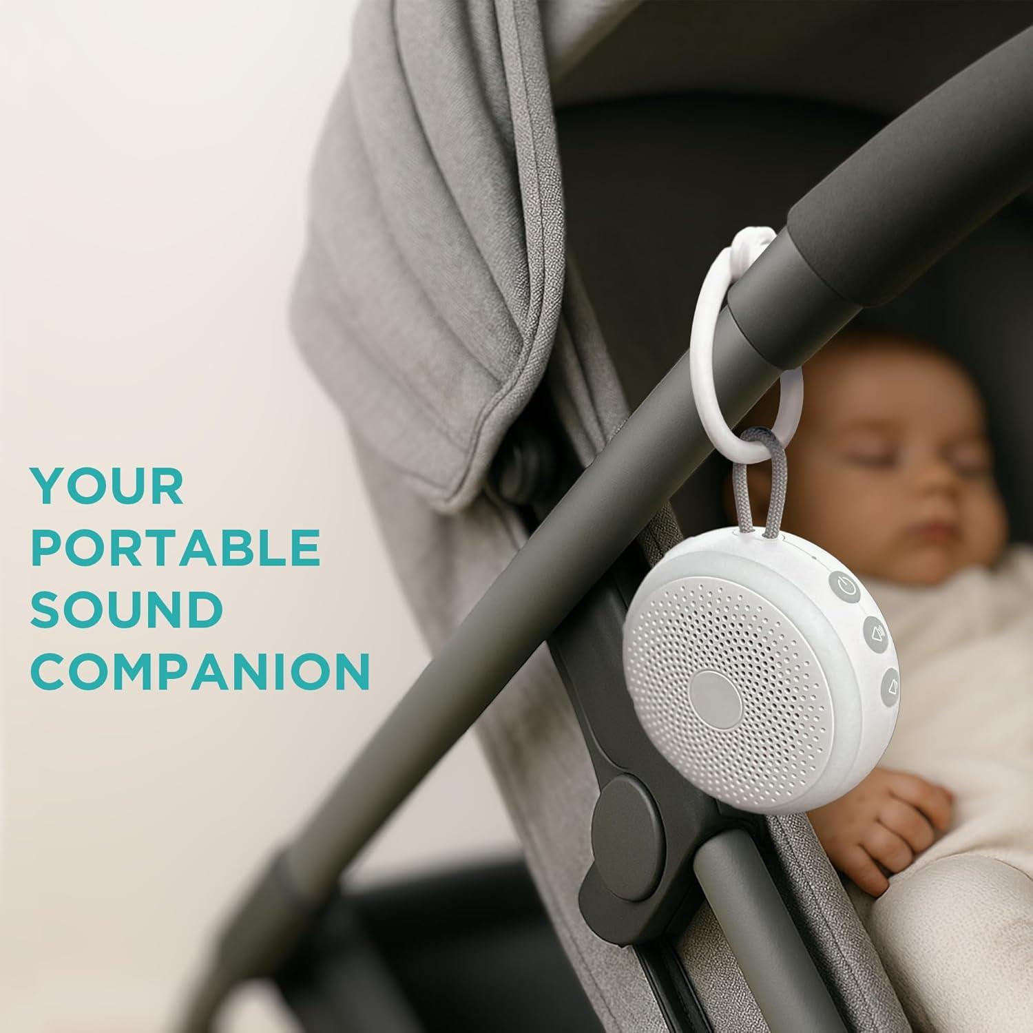 Máquina de Ruido Blanco LittleHippo KHSM | 19 Sonidos Calmantes