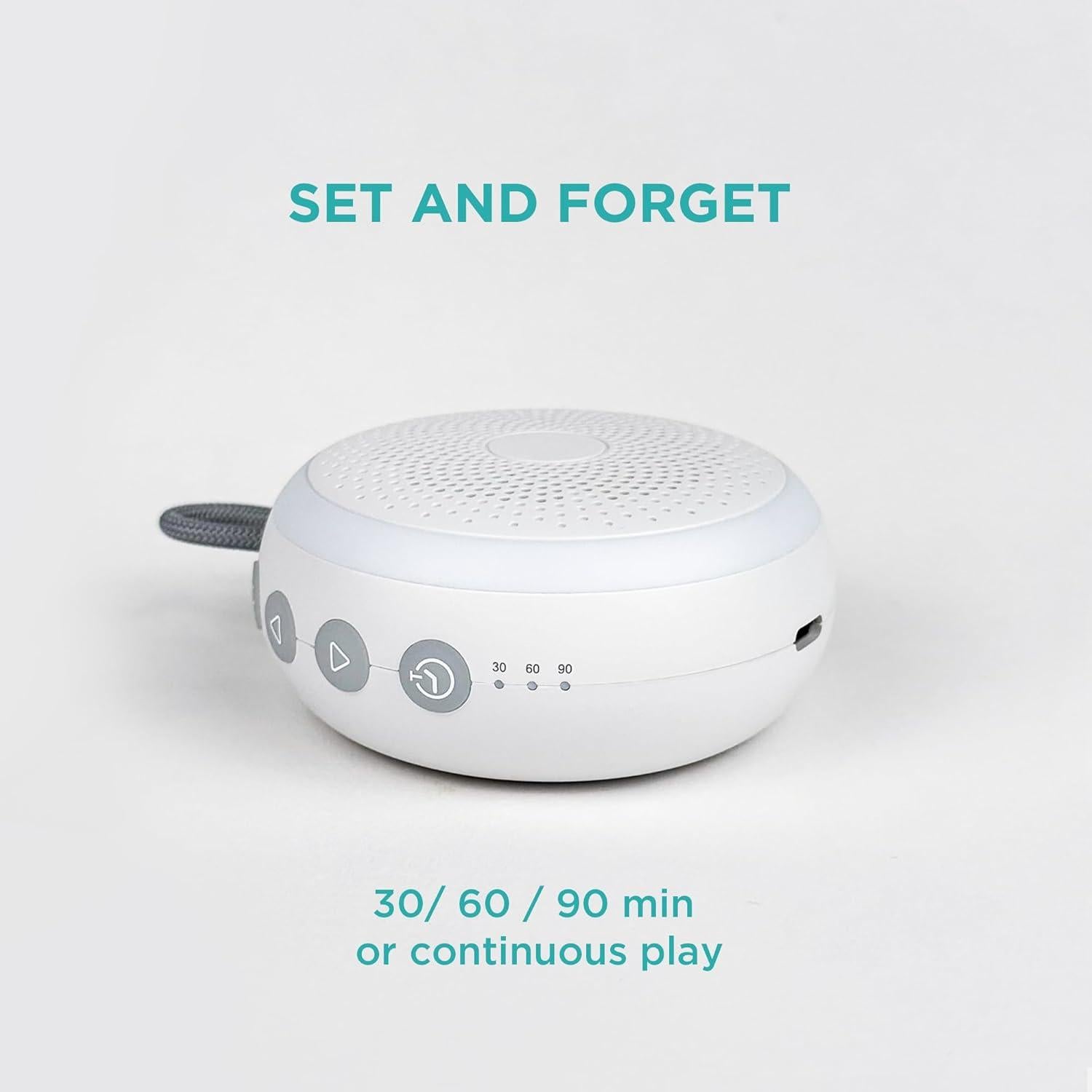 Máquina de Ruido Blanco LittleHippo KHSM | 19 Sonidos Calmantes