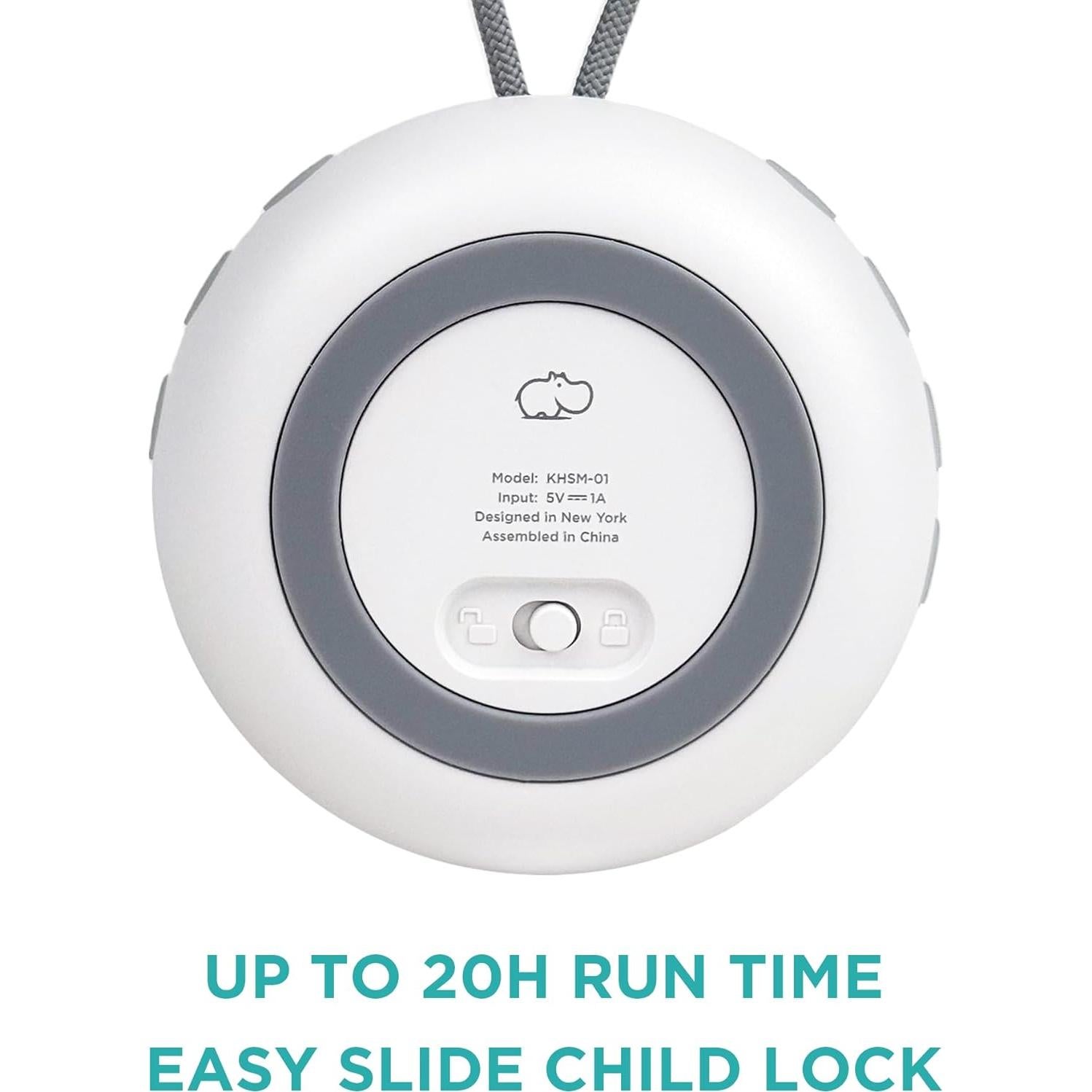 Máquina de Ruido Blanco LittleHippo KHSM | 19 Sonidos Calmantes