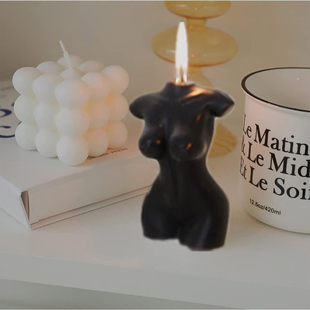 Set de 2 Velas Aromáticas de Cera de Soja NatureMan - Diseño Único