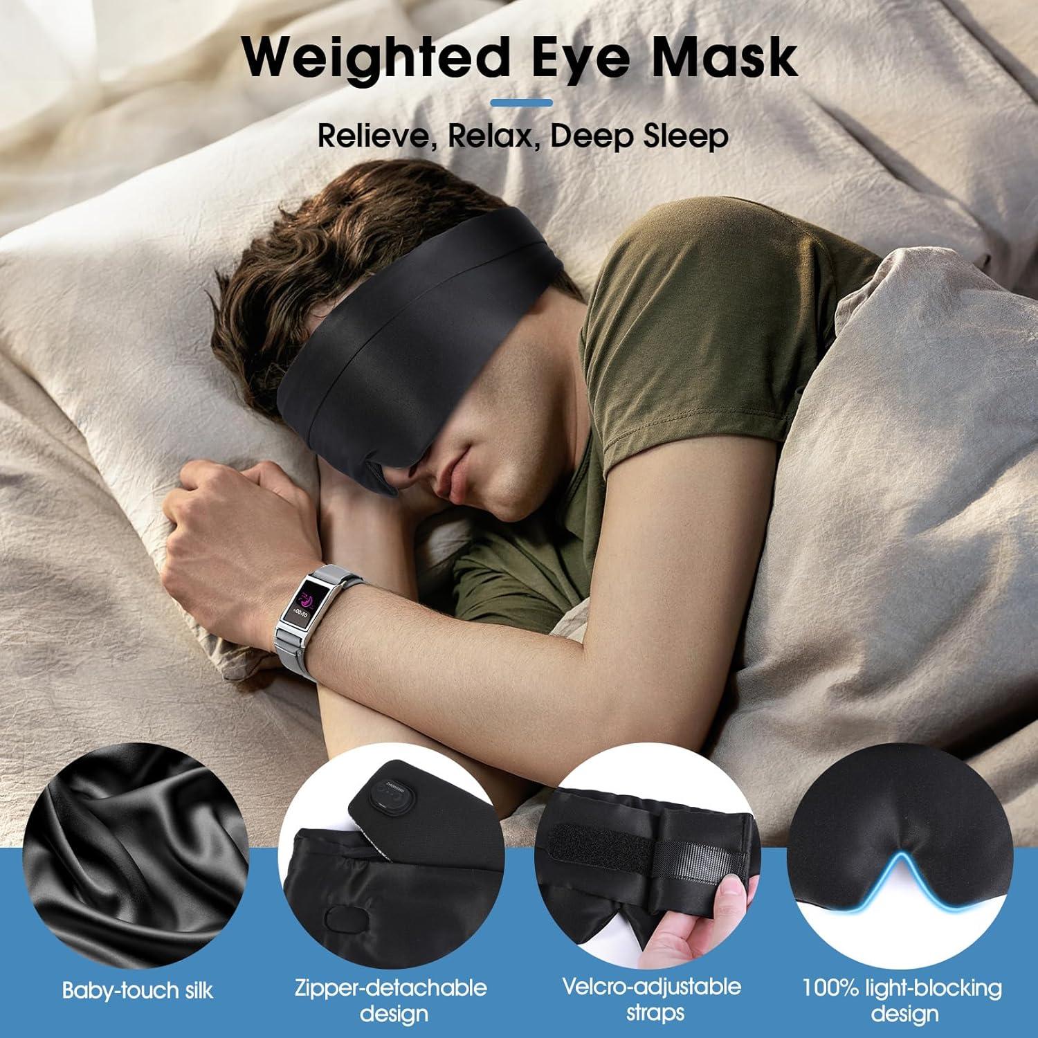 Mascarilla Ocular Calentada ZHENEYEMEI - Alivio Ojos Secos 3 Niveles