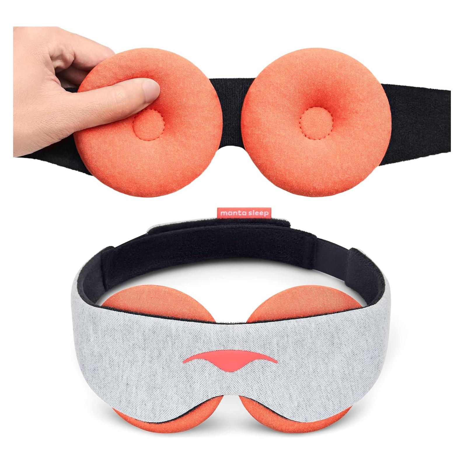 Manta Steam - Máscara de Sueño Reutilizable para Ojos Cansados