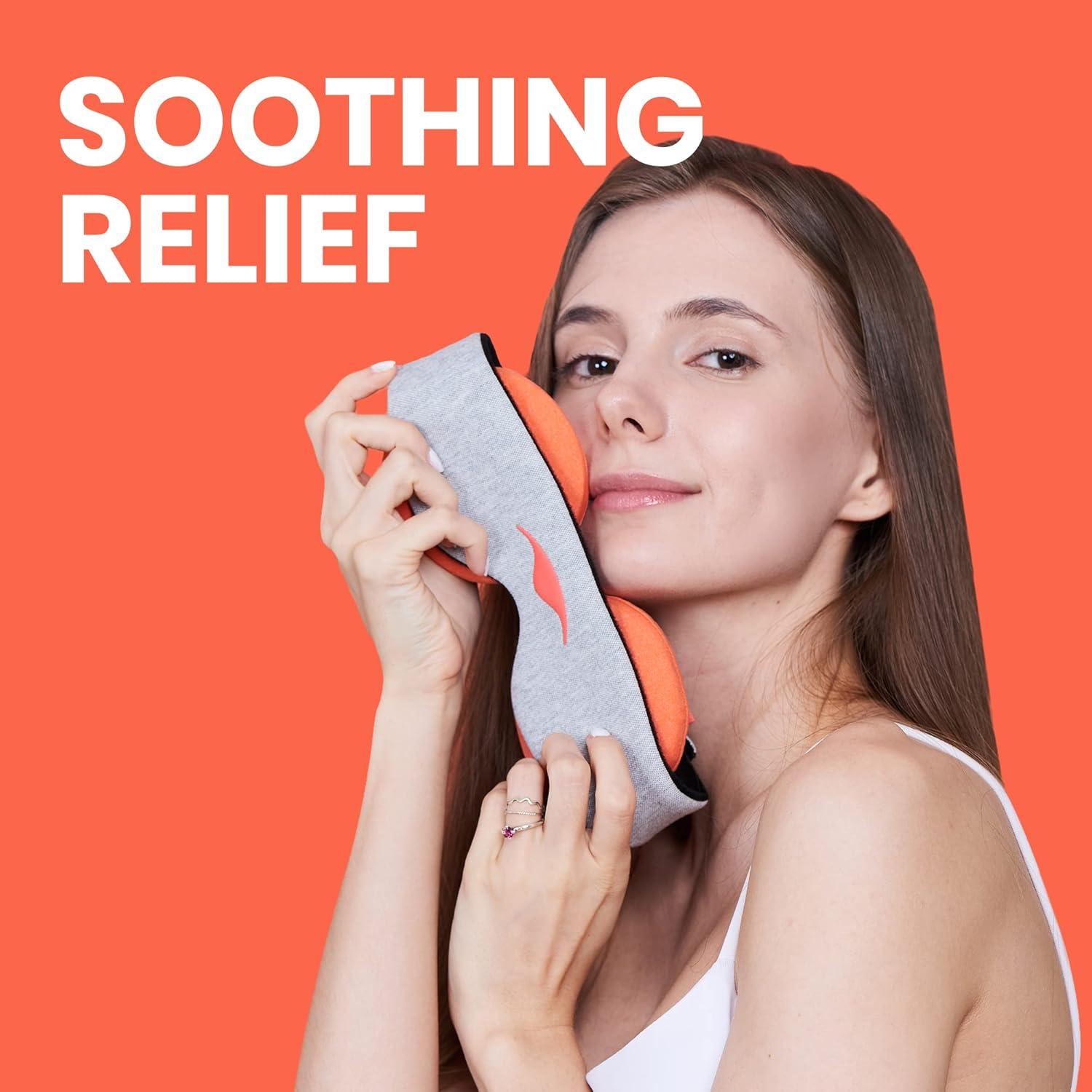 Manta Steam - Máscara de Sueño Reutilizable para Ojos Cansados