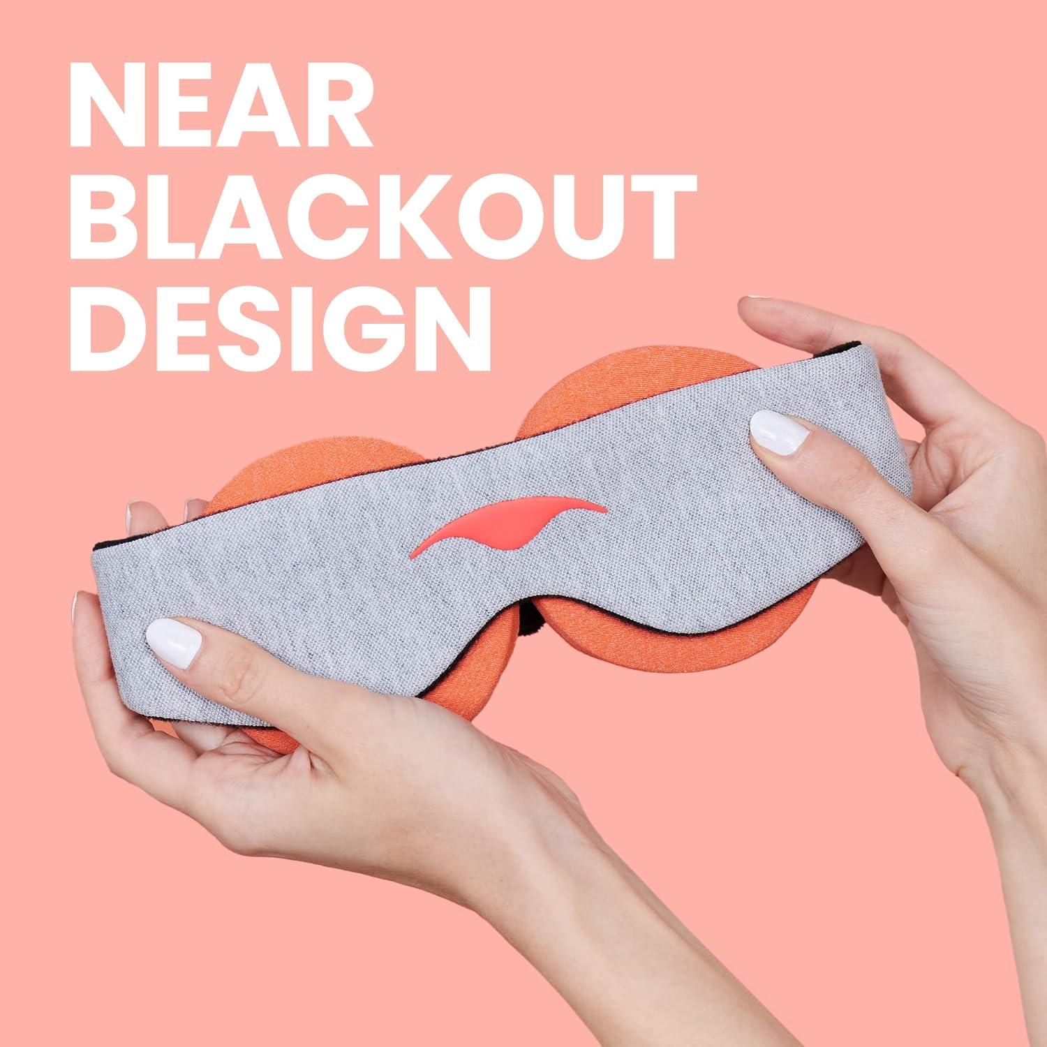 Manta Steam - Máscara de Sueño Reutilizable para Ojos Cansados