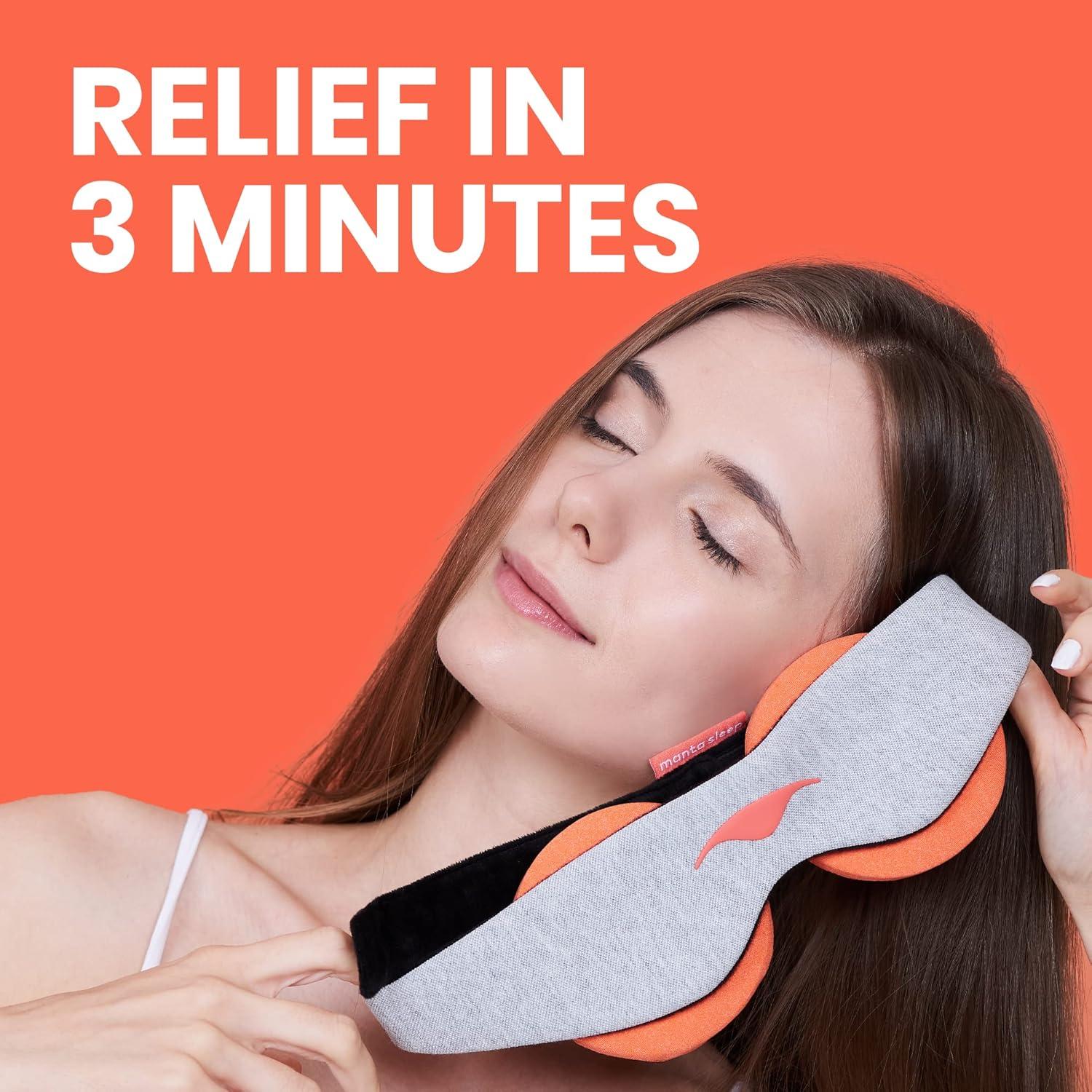 Manta Steam - Máscara de Sueño Reutilizable para Ojos Cansados