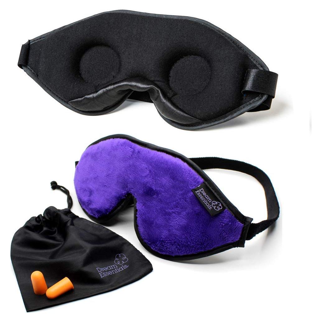 Máscara de Sueño 3D Dream Essentials con Tapones y Bolsa