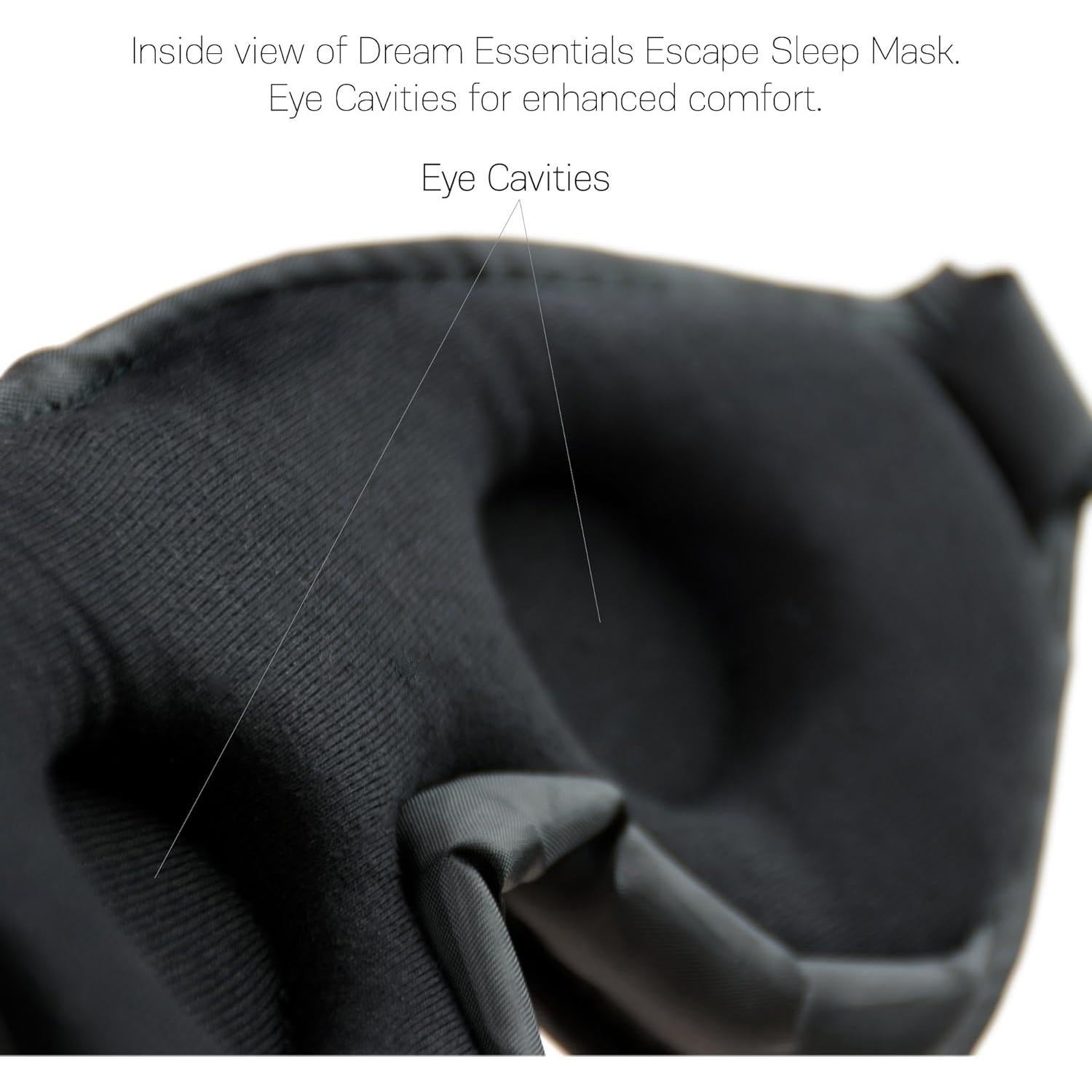 Máscara de Sueño 3D Dream Essentials con Tapones y Bolsa